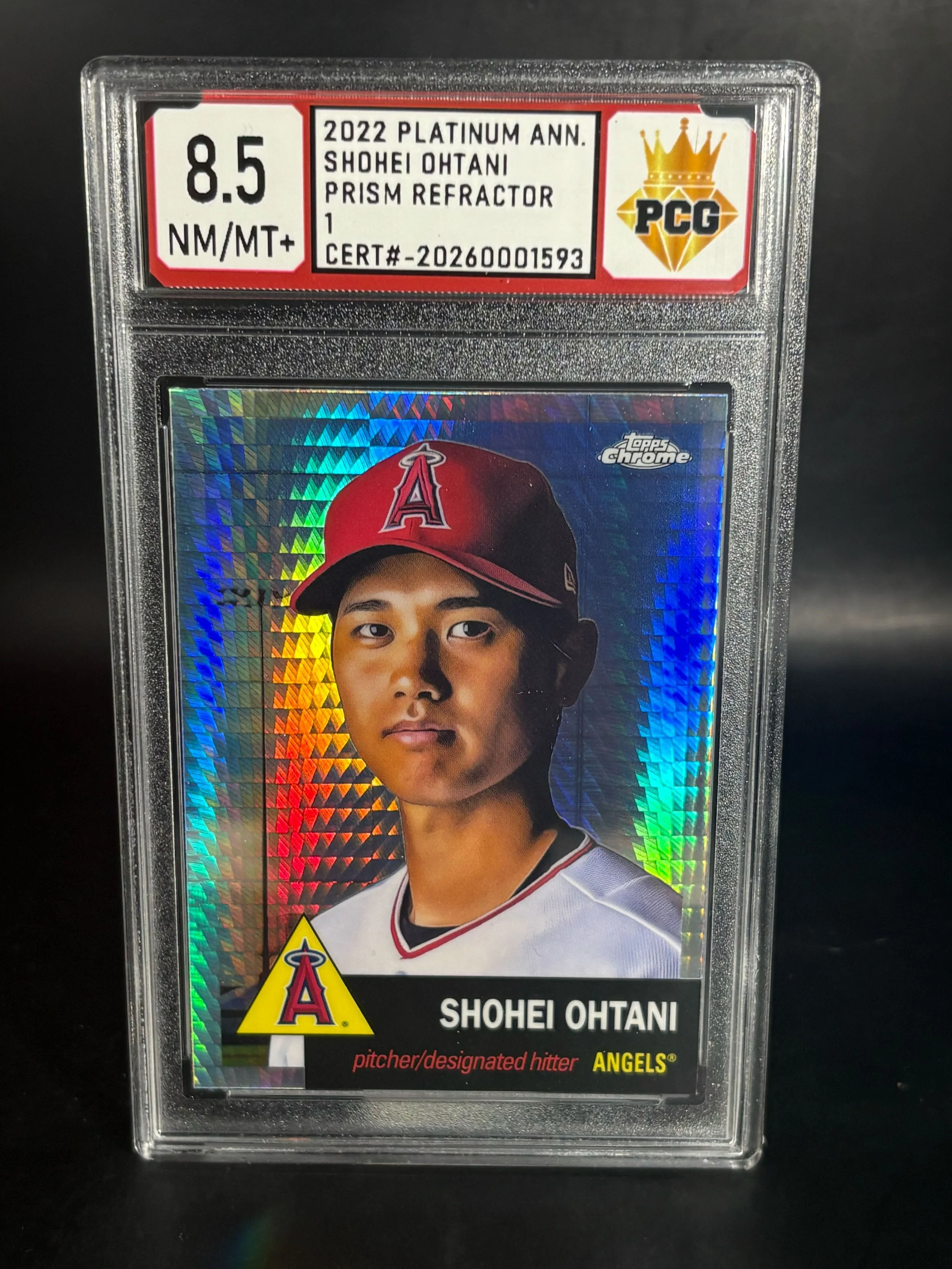#20260001593 2022 SHOHEI OHTANI 8.5 NM/MT
