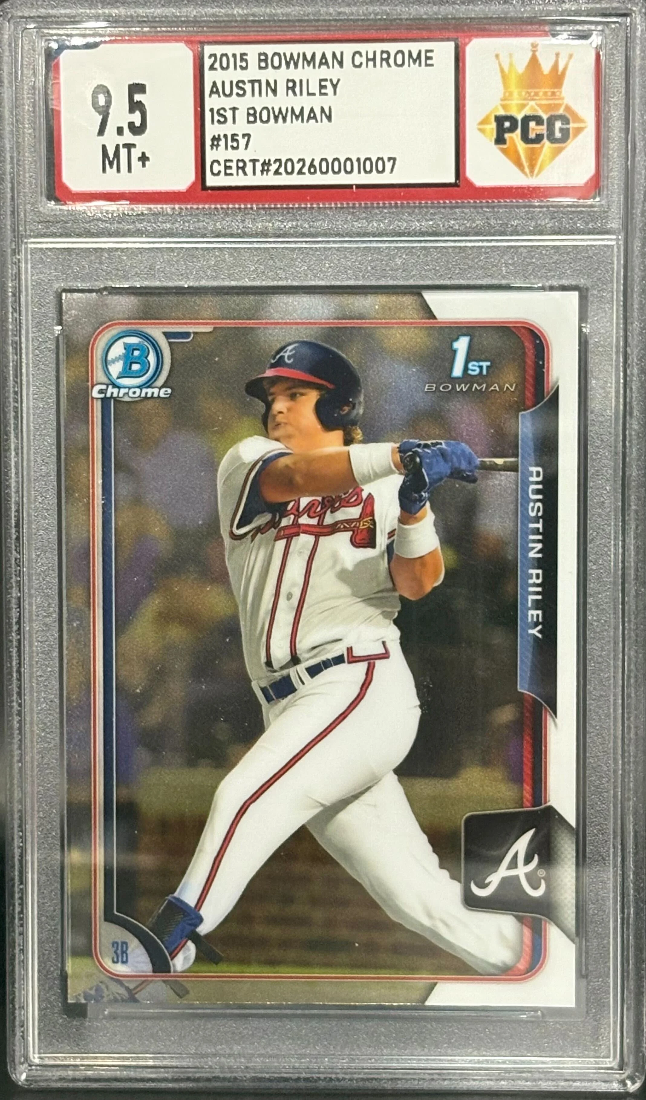 #20260001007 2015 AUSTIN RILEY 9.5 MT+
