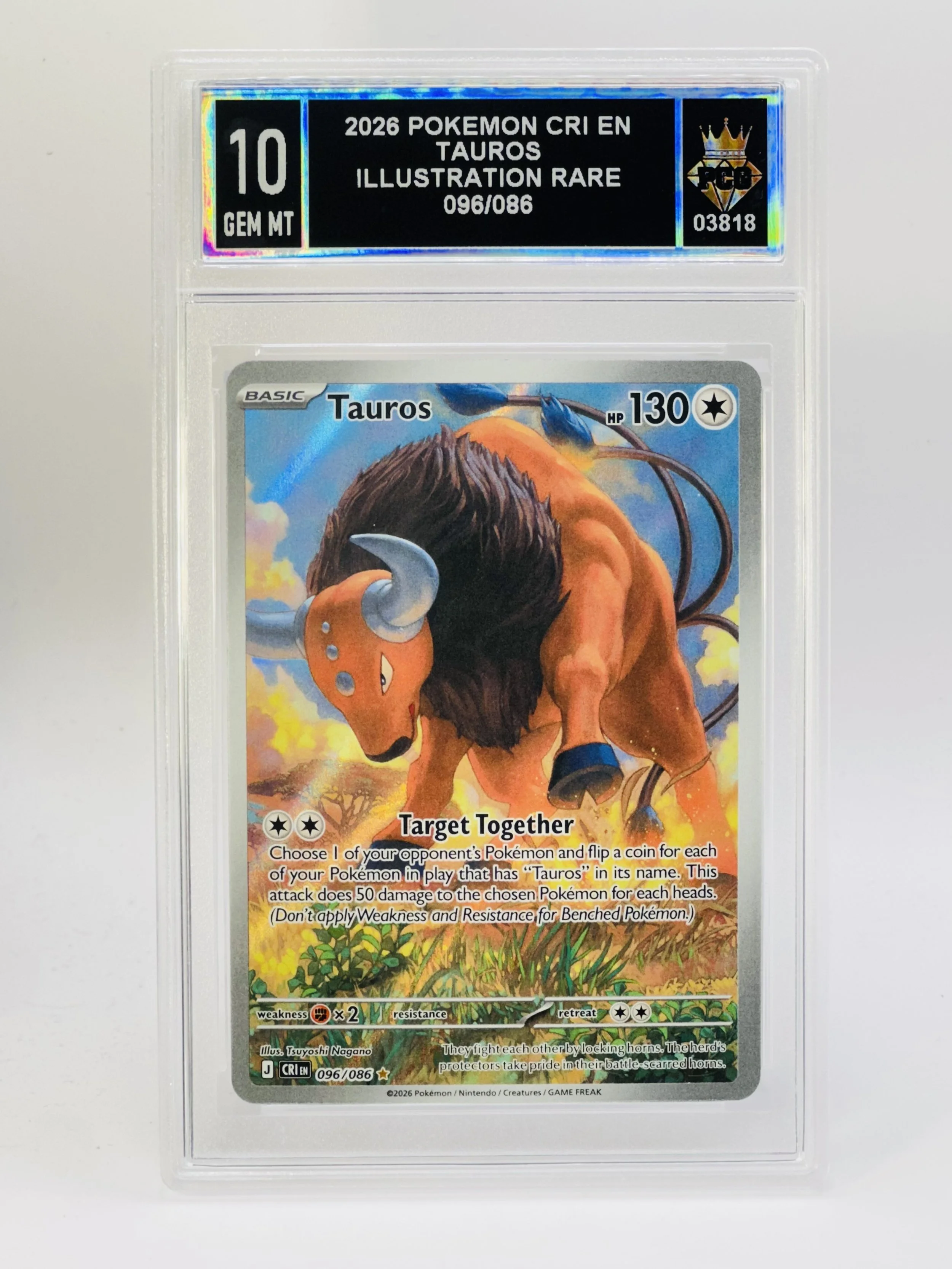 #20260003818 2026 TAUROS 10 GEM MT