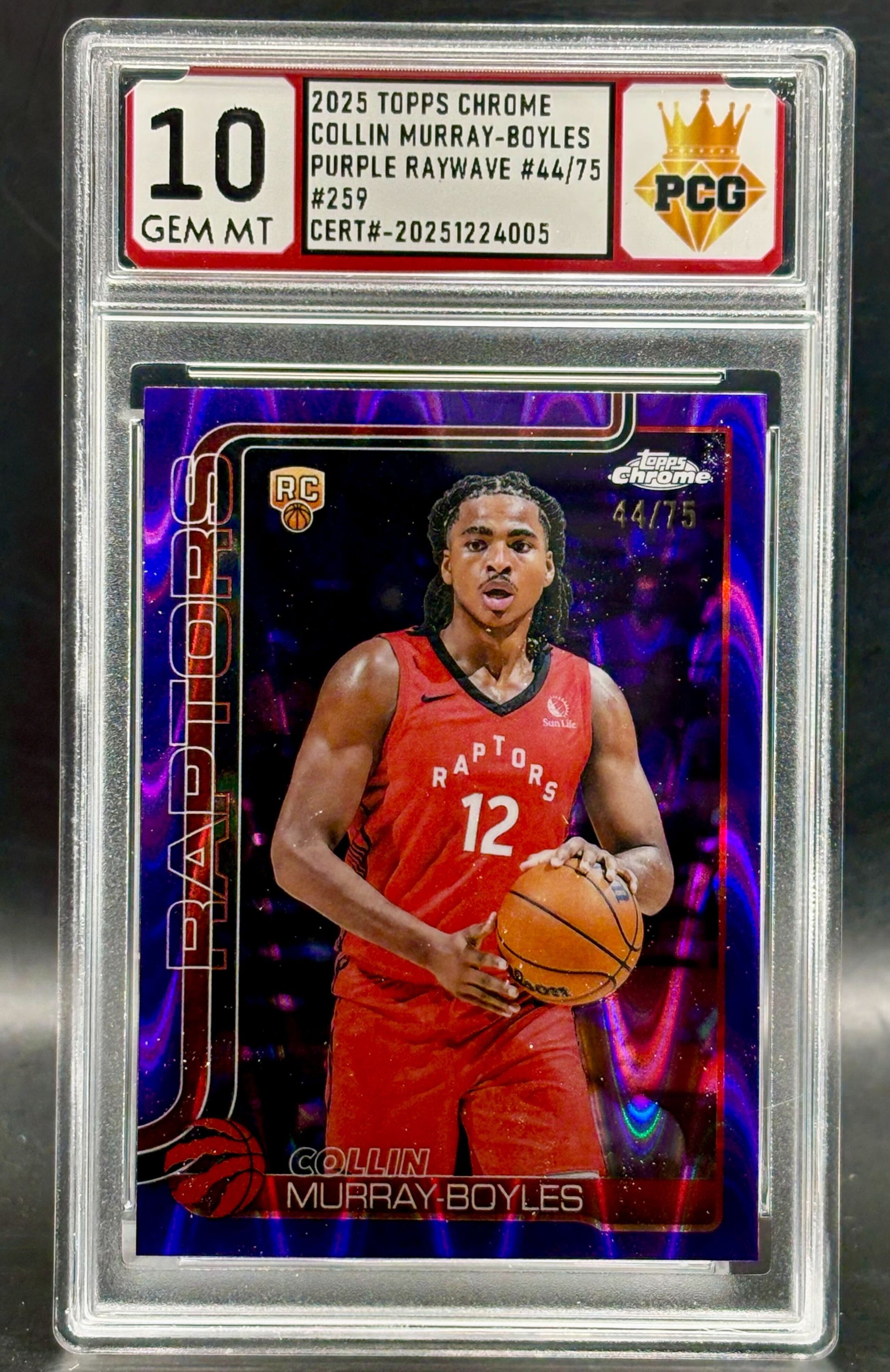 #20251224005 2025 COLLIN MURRAY-BOYLES RC 10 GEM MT