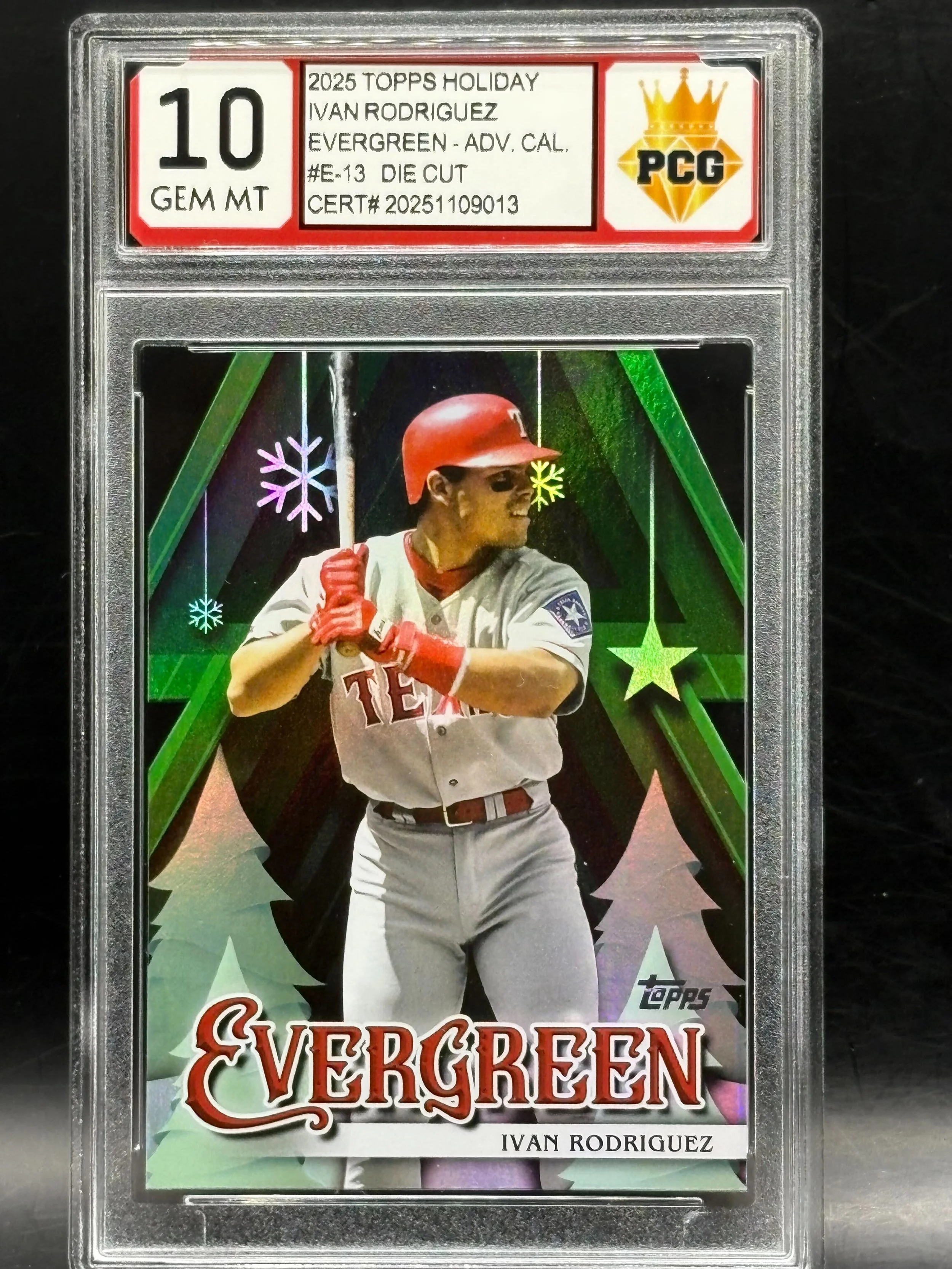 #20251109013 Ivan Rodriguez 10 Gem MT