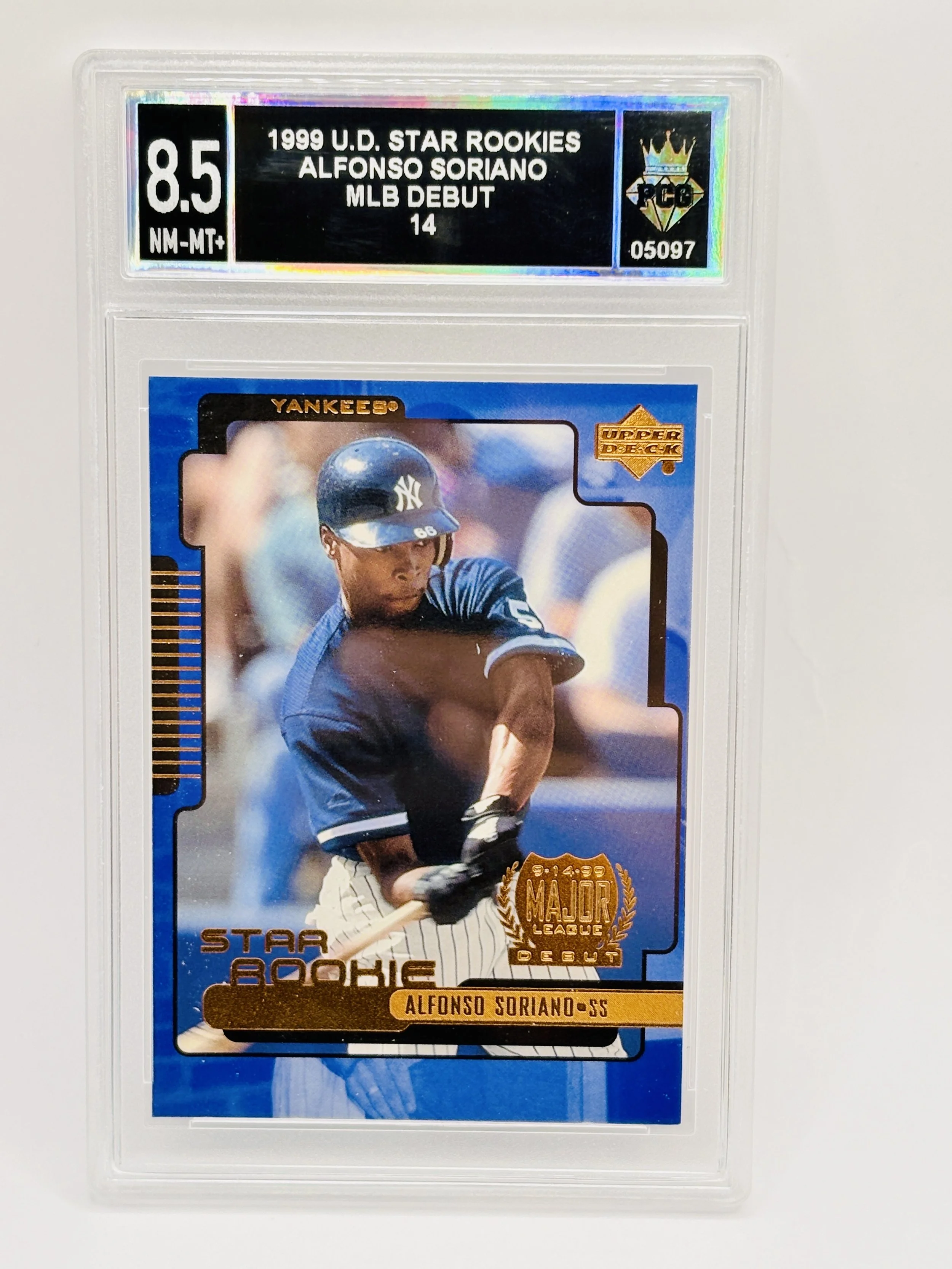 #20260005097 1999 ALFONSO SORIANO 8.5 NM-MT+