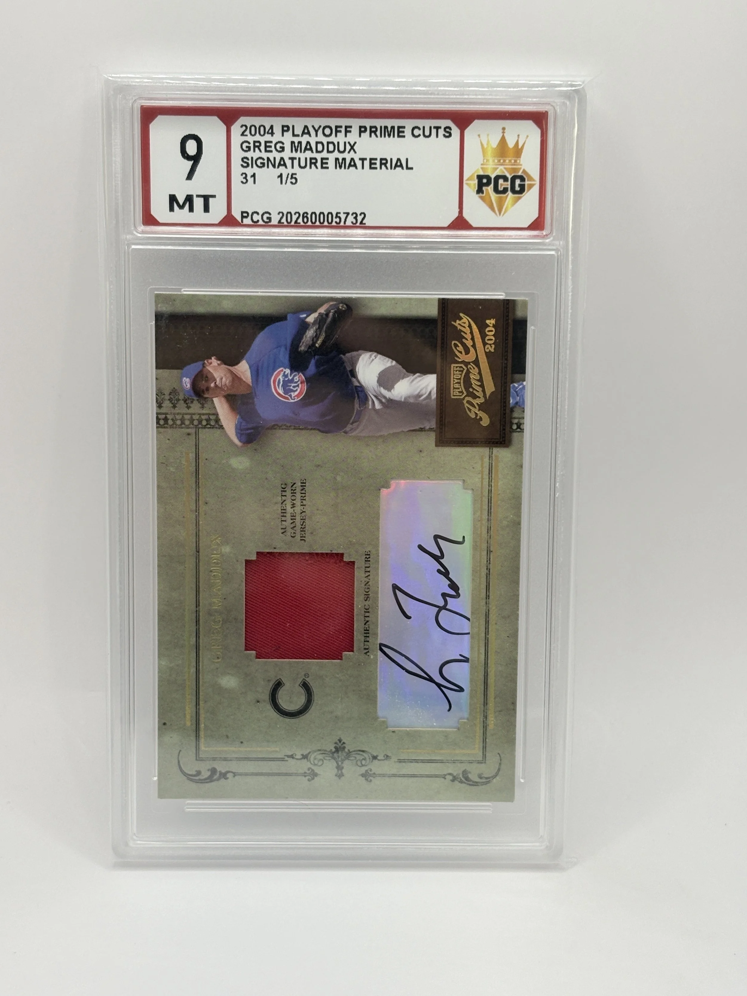 #20260005732 2004 GREG MADDUX 9 MT