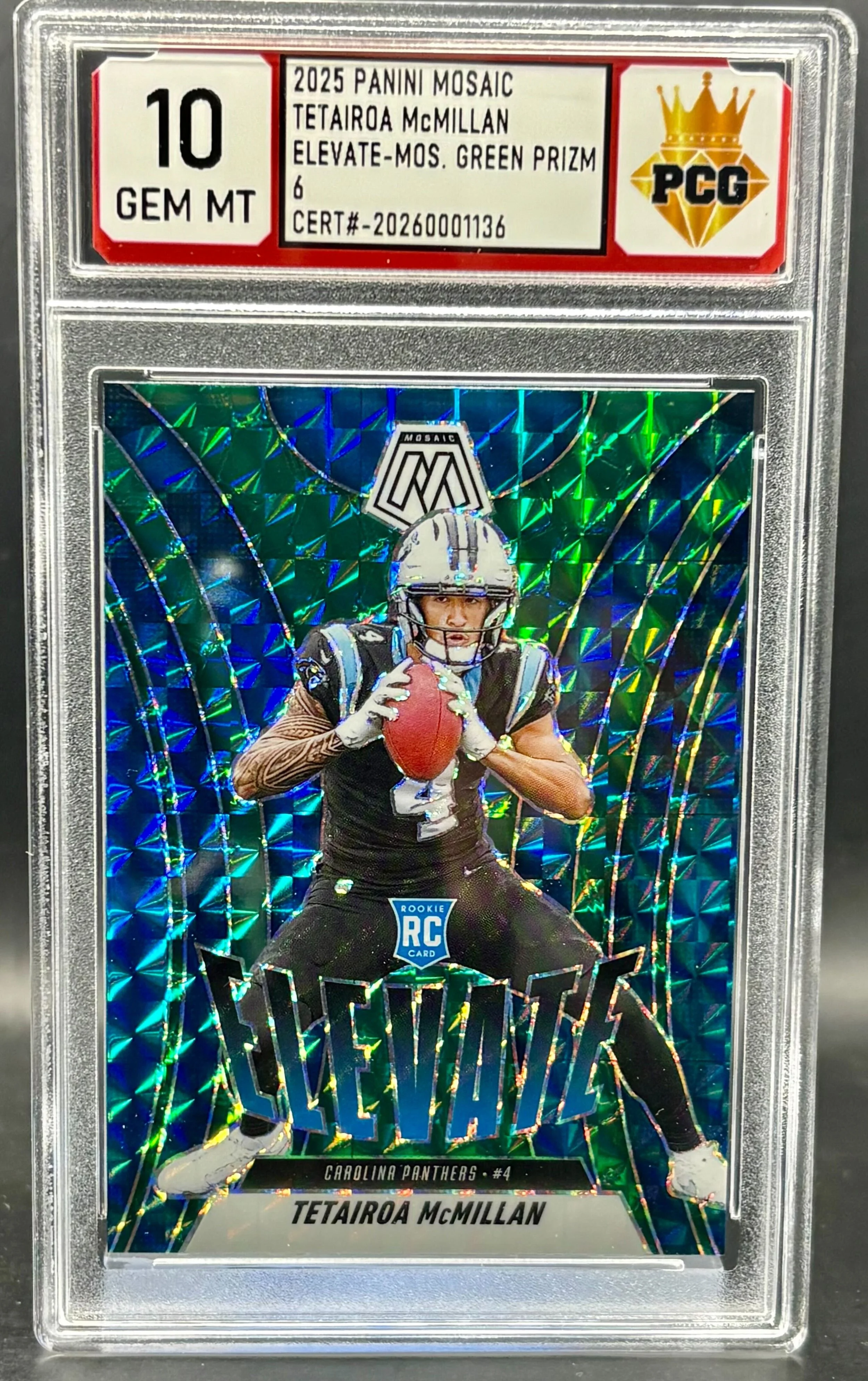 #20260001136 TETAIROA MCMILLAN RC 10 GEM MT