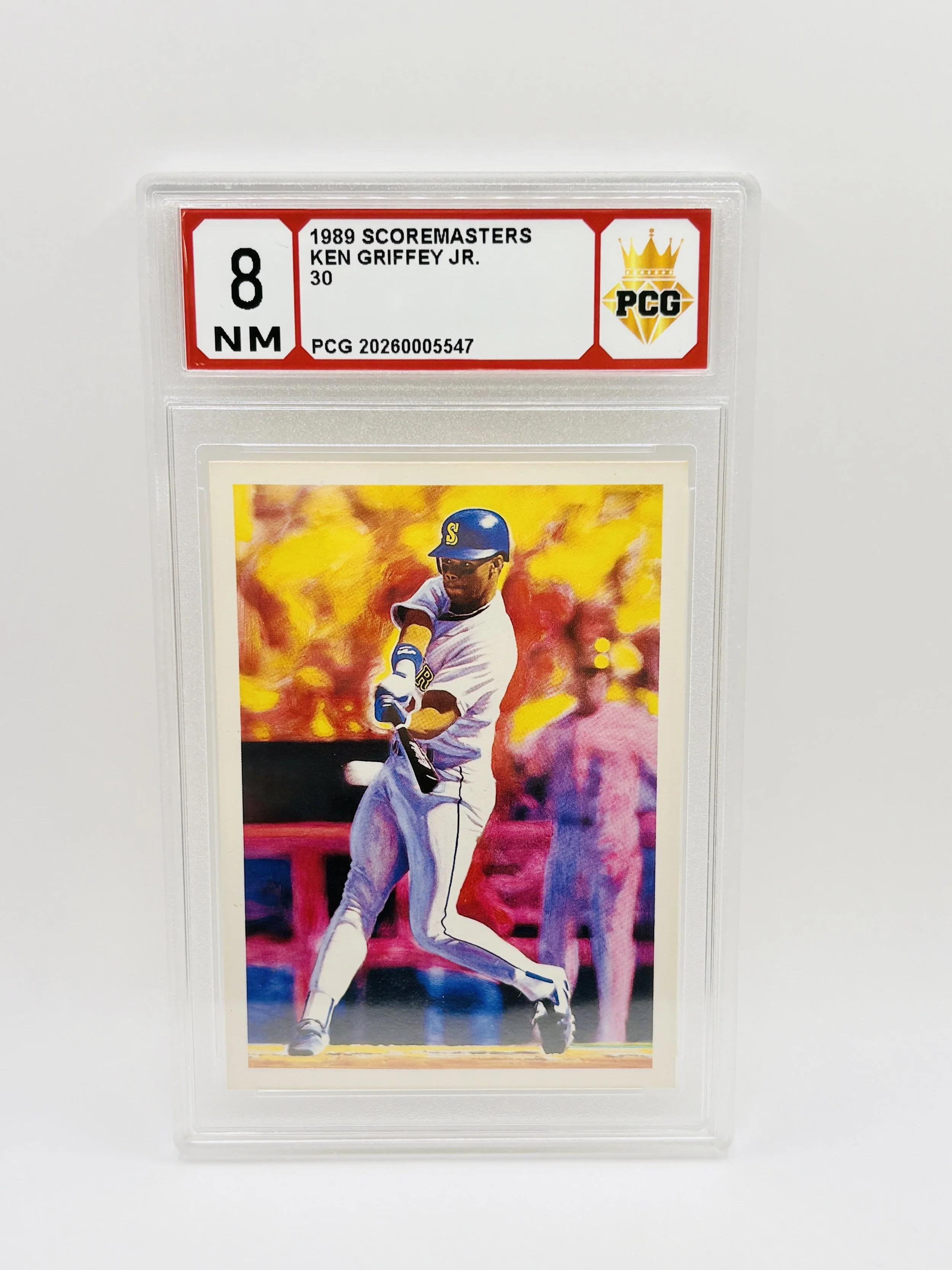 #20260005547 1989 KEN GRIFFEY JR. 8 NM