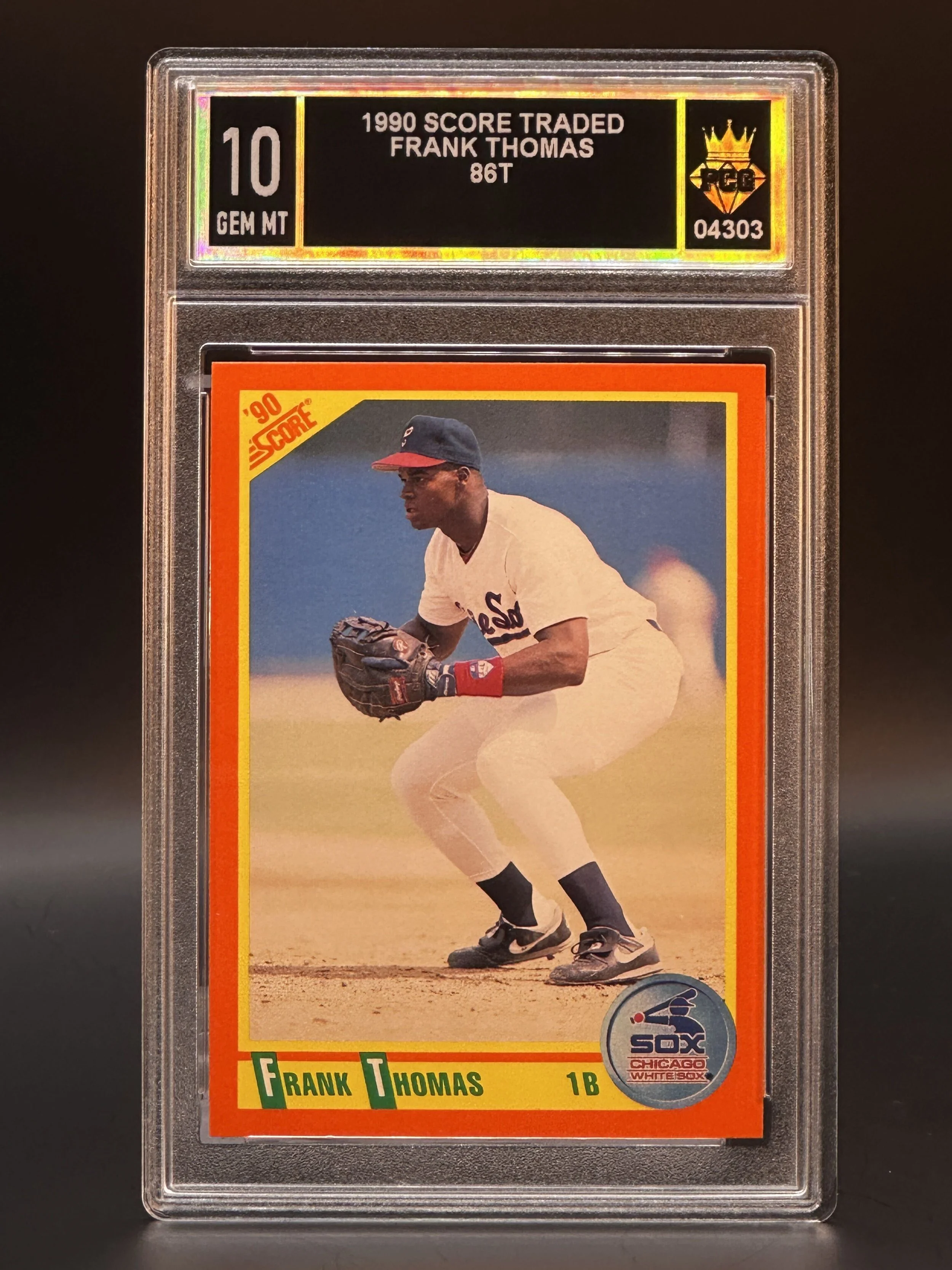 #04303 1990 FRANK THOMAS 10 GEM MT