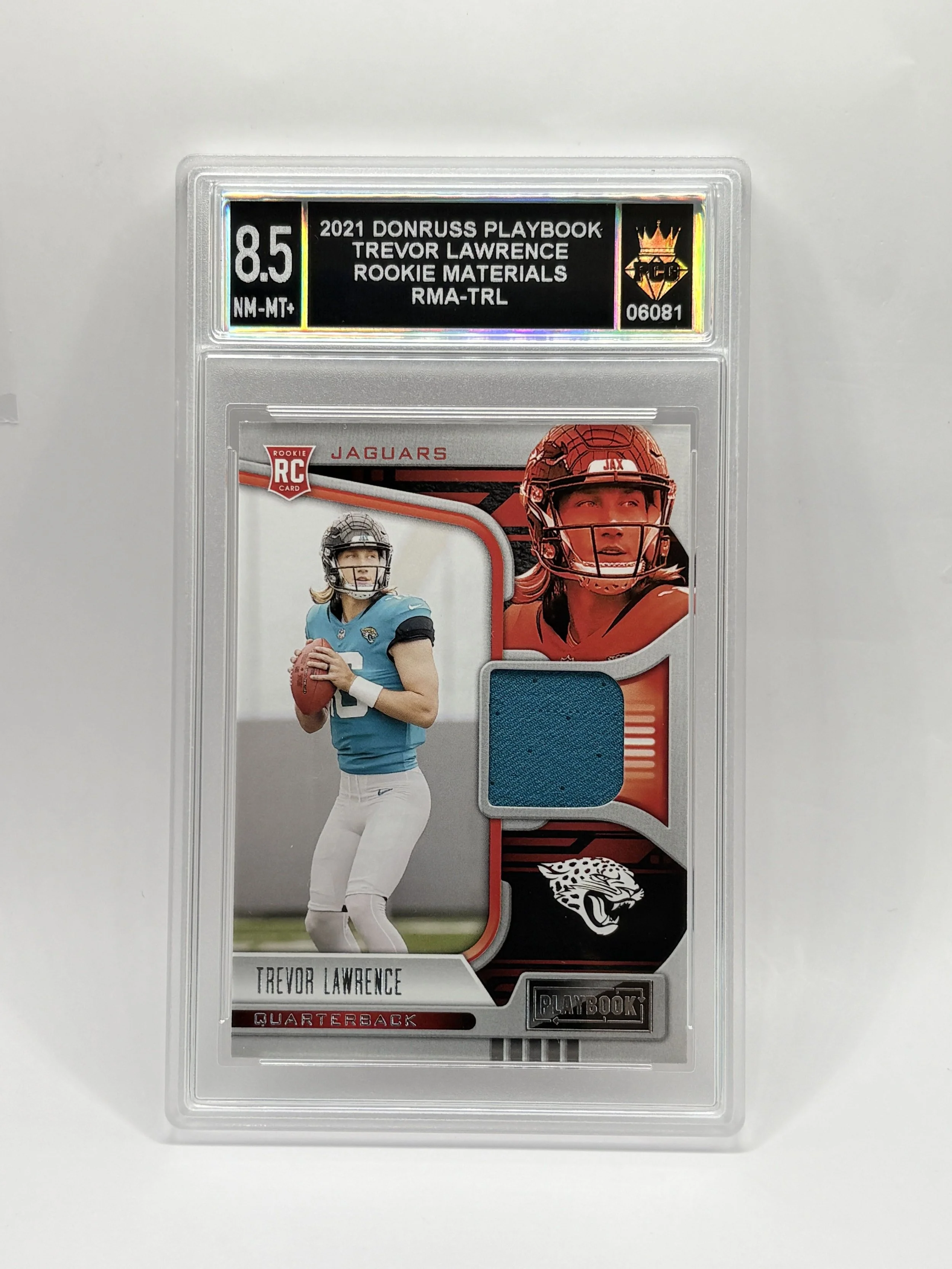 #06081 2021 TREVOR LAWRENCE 8.5 NM-MT+