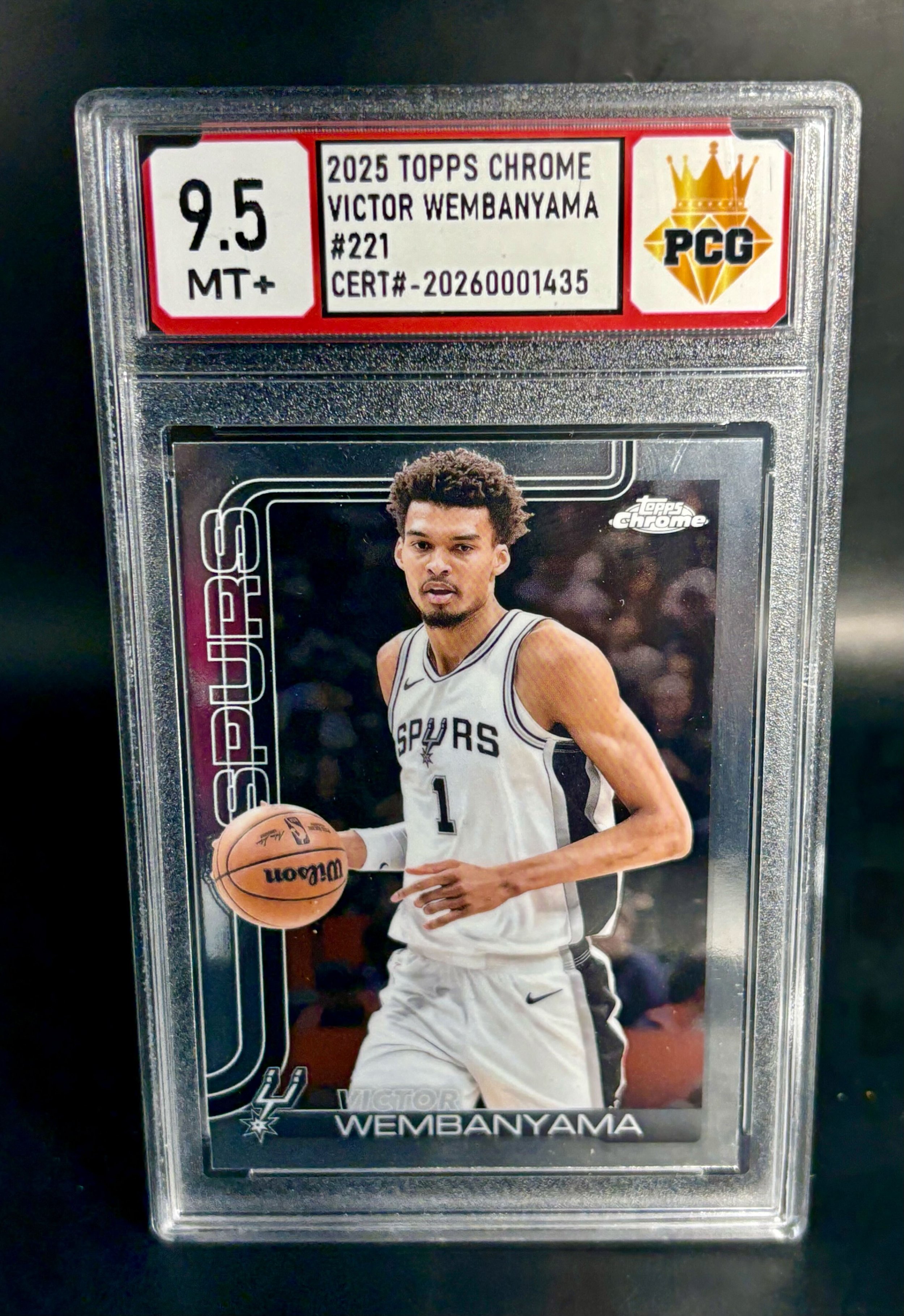 #20250001435 2025 VICTOR WEMBANYAMA 9.5 MT+
