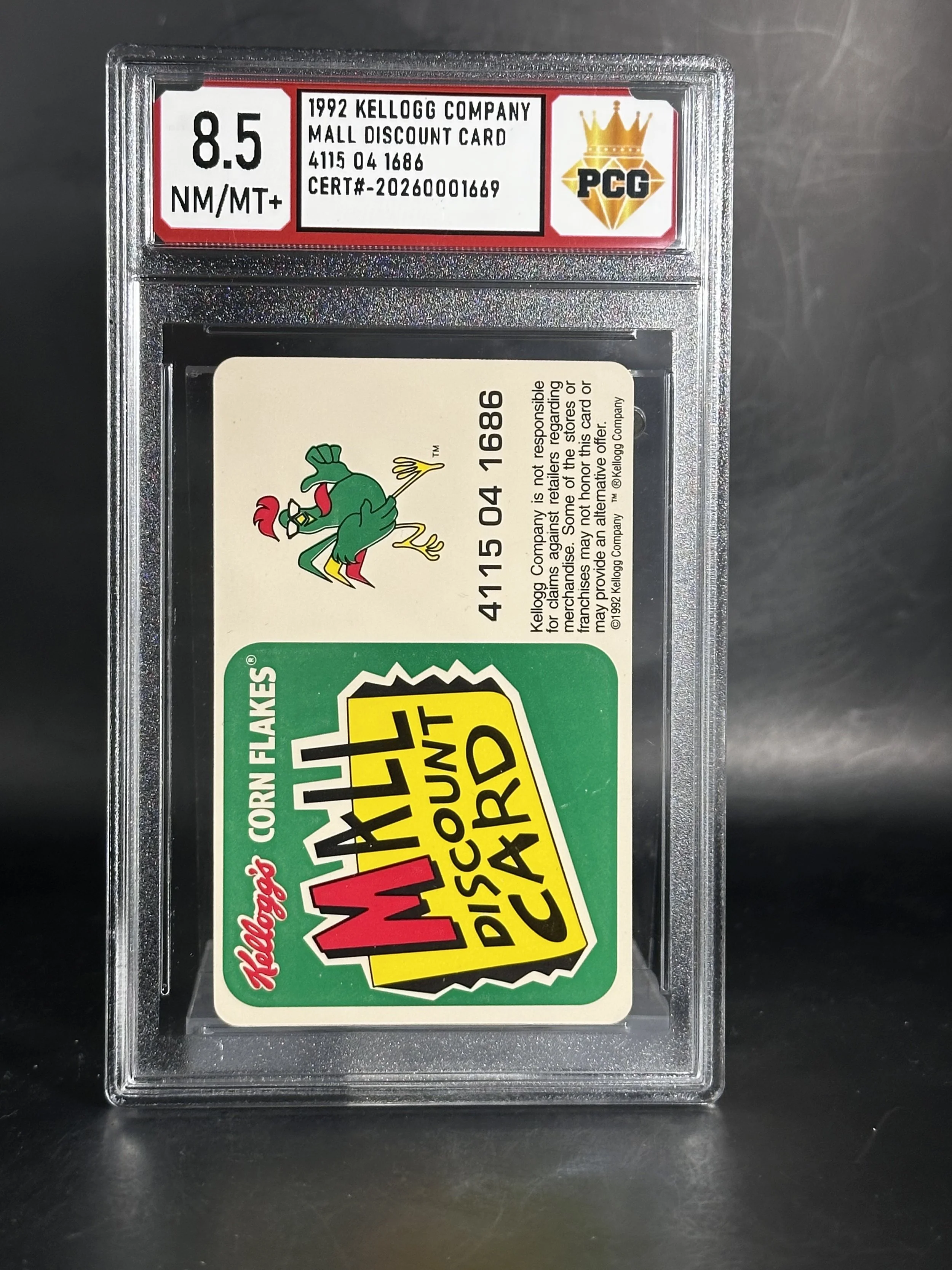 #20260001669 1992 KELLOGG 8.5 NM/MT+