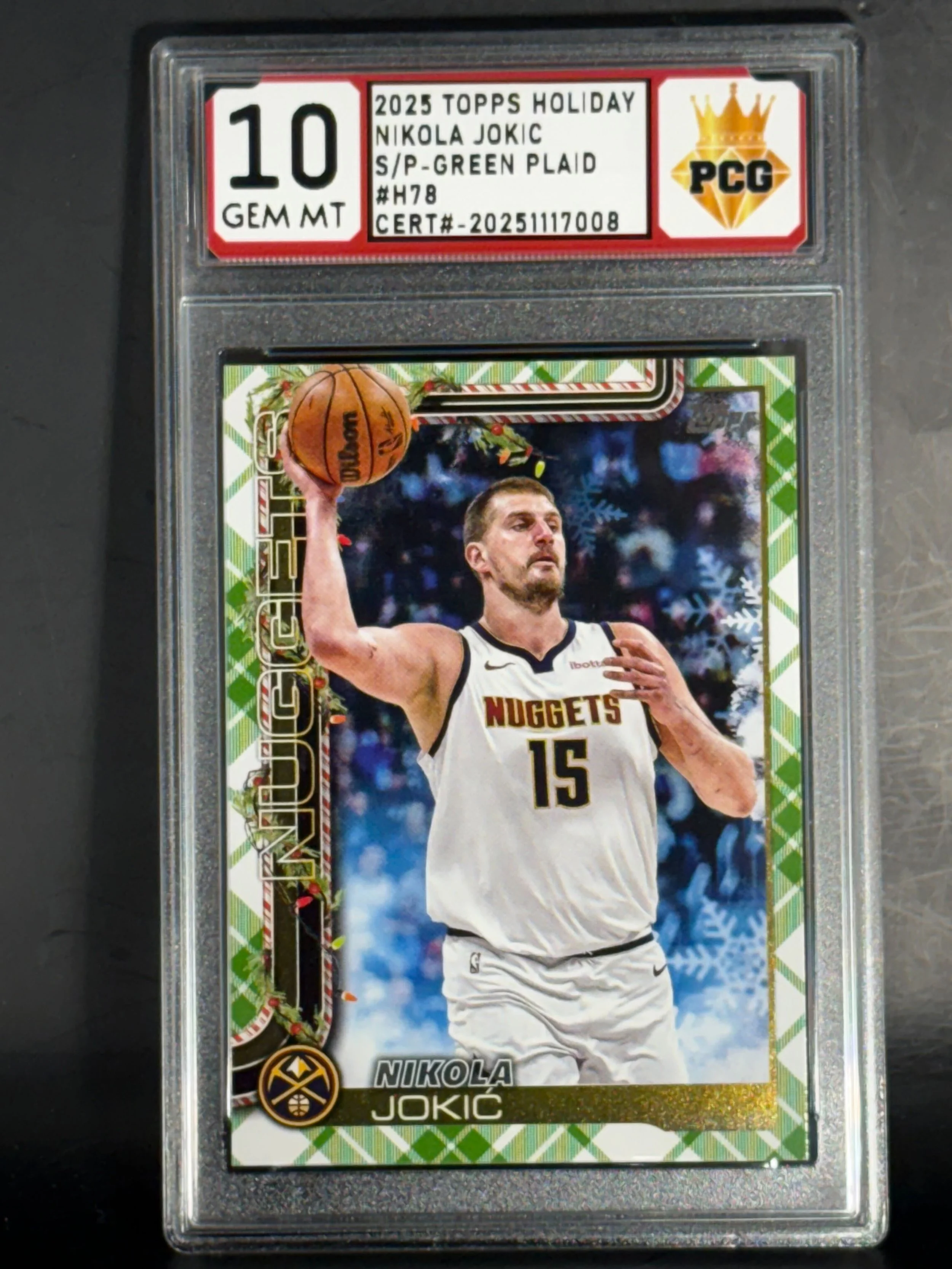 #20251117008 Nikola Jokic 10 GEM MT