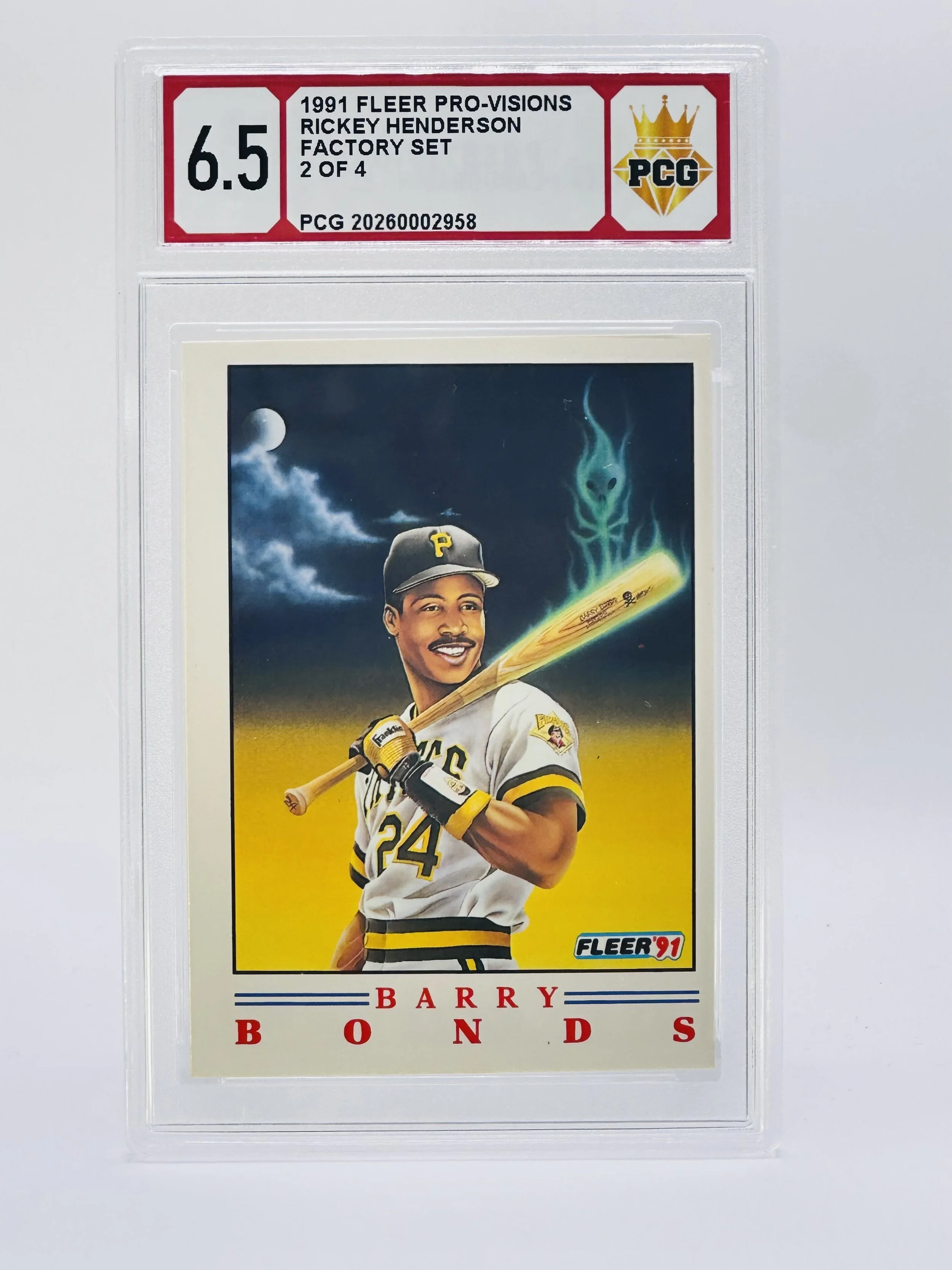 #20260002958 1991 BARRY BONDS 6.5