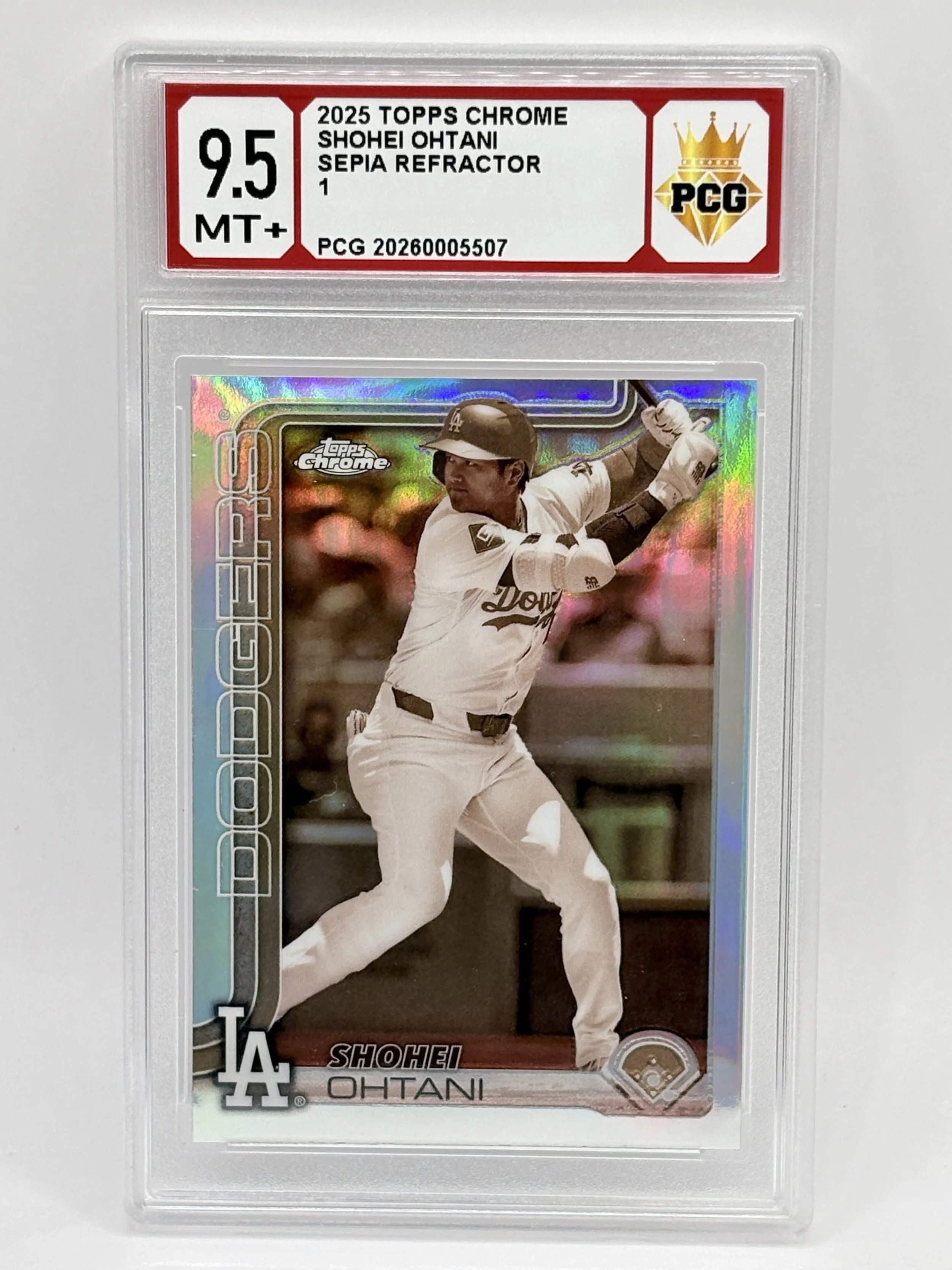#20260005507 2025 SHOHEI OHTANI 9.5 MT+