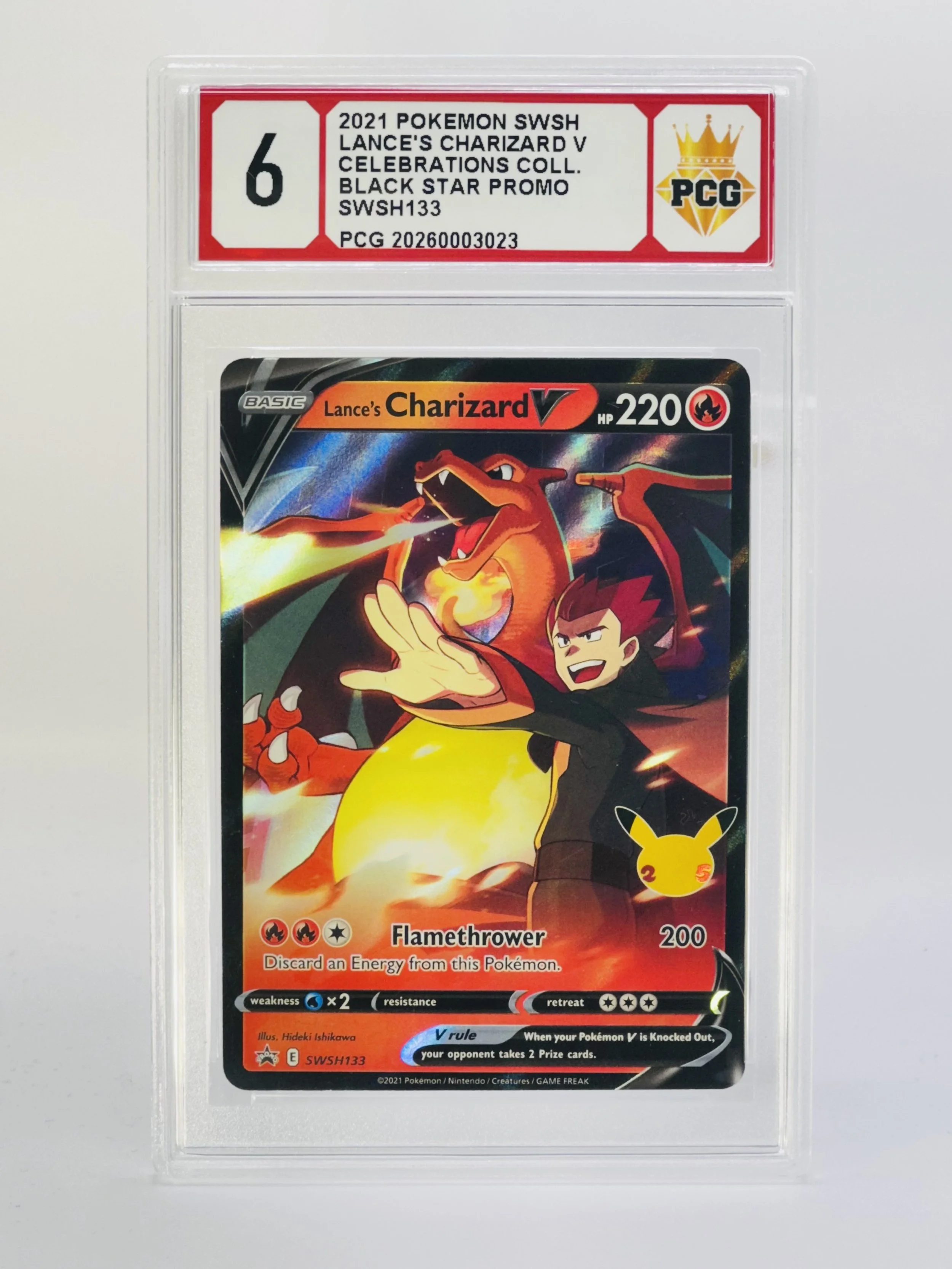 #20260003023 2021 LANCE'S CHARIZARD V 6