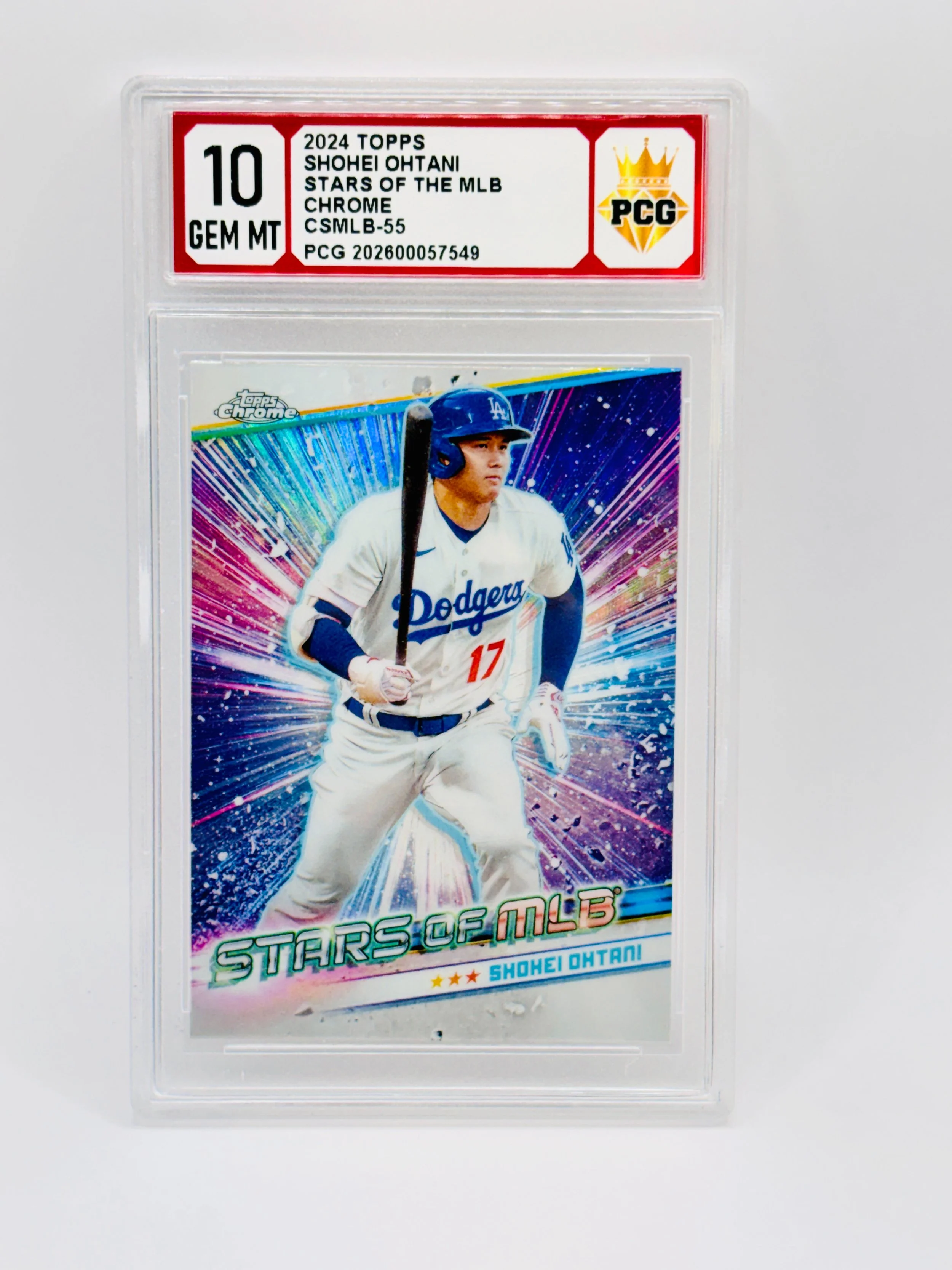 #202600057549 2024 SHOHEI OHTANI 10 GEM MT