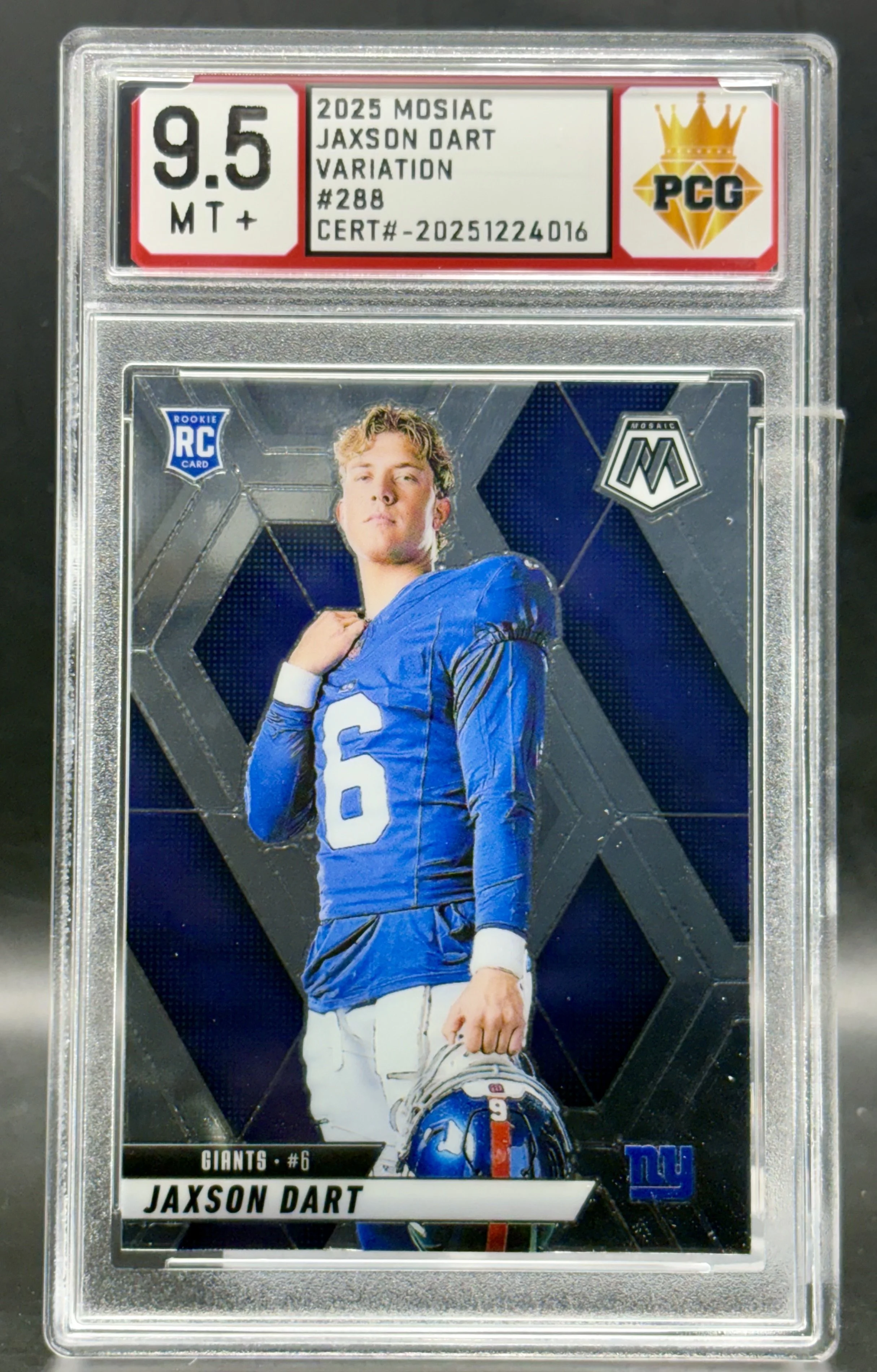 #20251224016 2025 Jaxson Dart RC 9.5 MT+