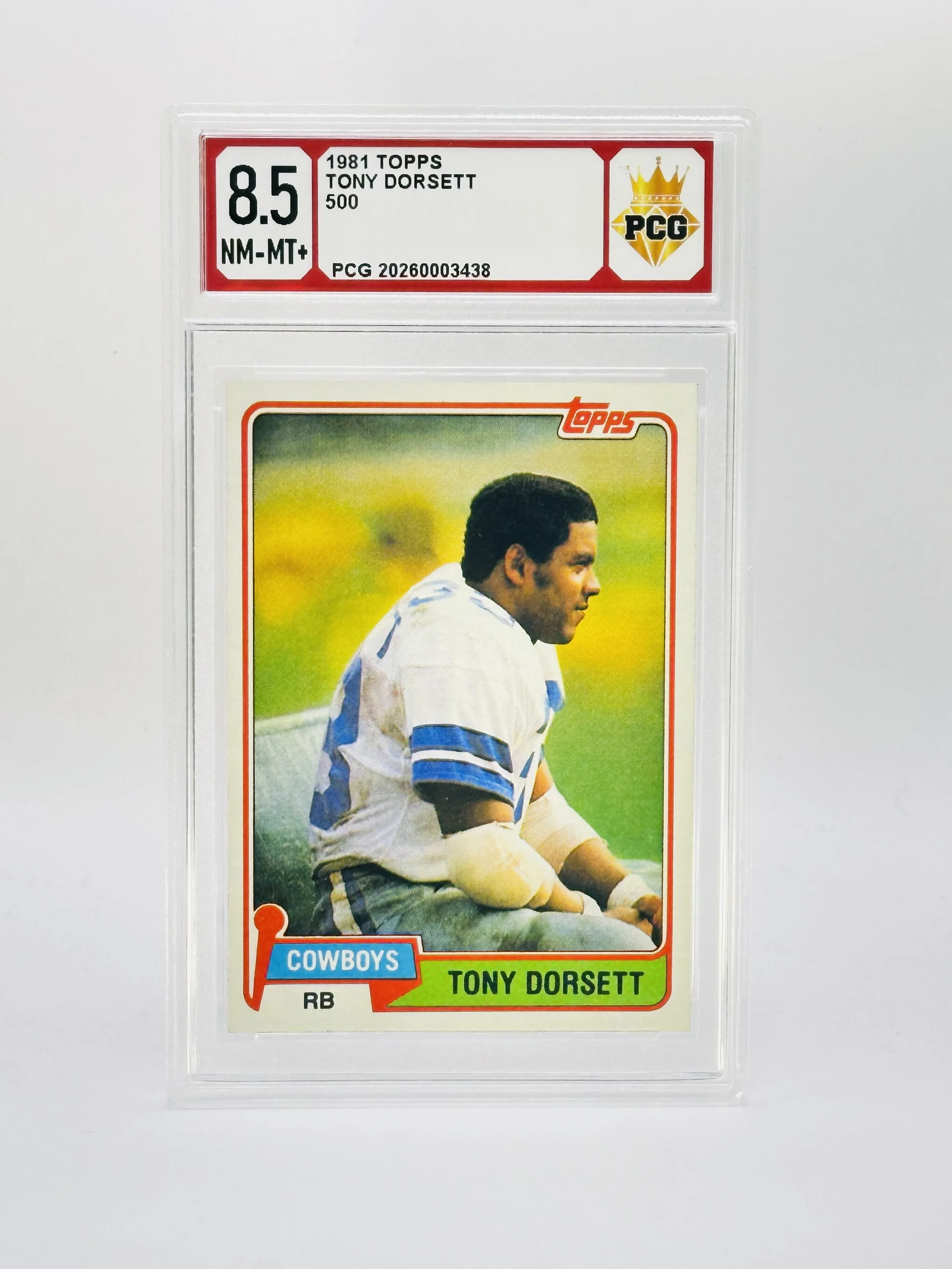 #20260003438 TONY DORSETT 8.5 NM-MT+