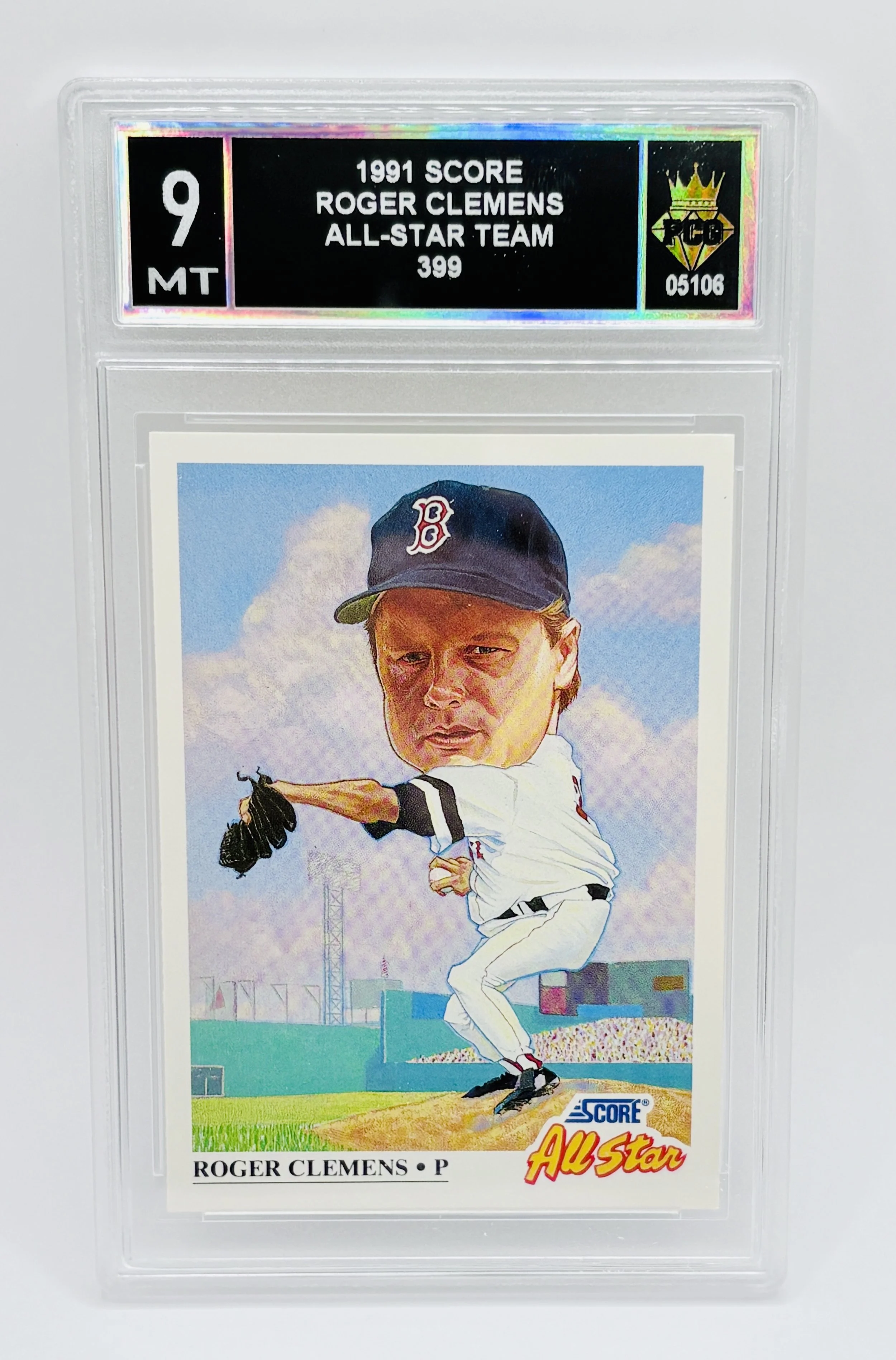 #20260005106 1991 ROGER CLEMENS 9 MT