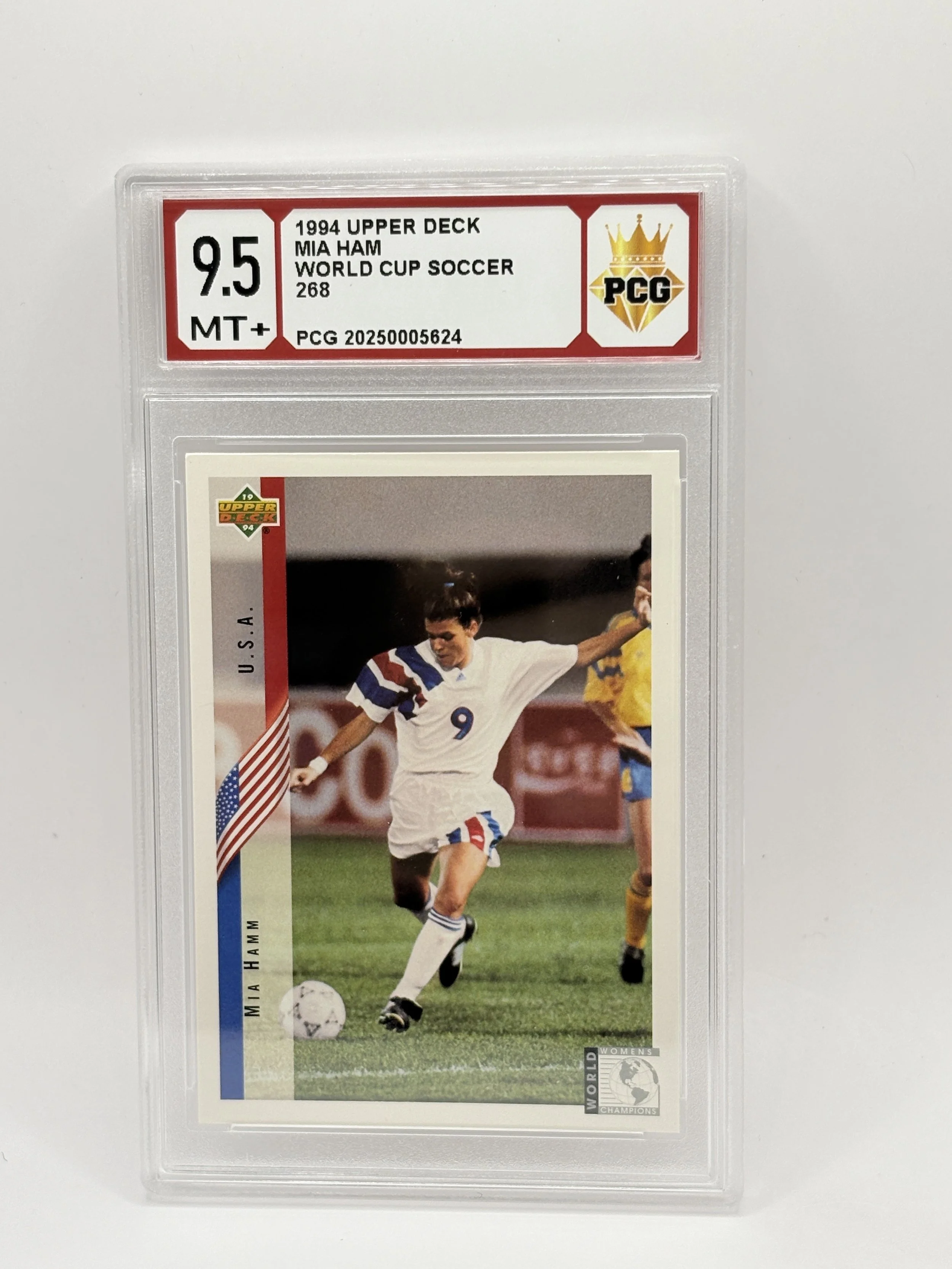 #202500005624 1994 MIA HAMM 9.5 MT+