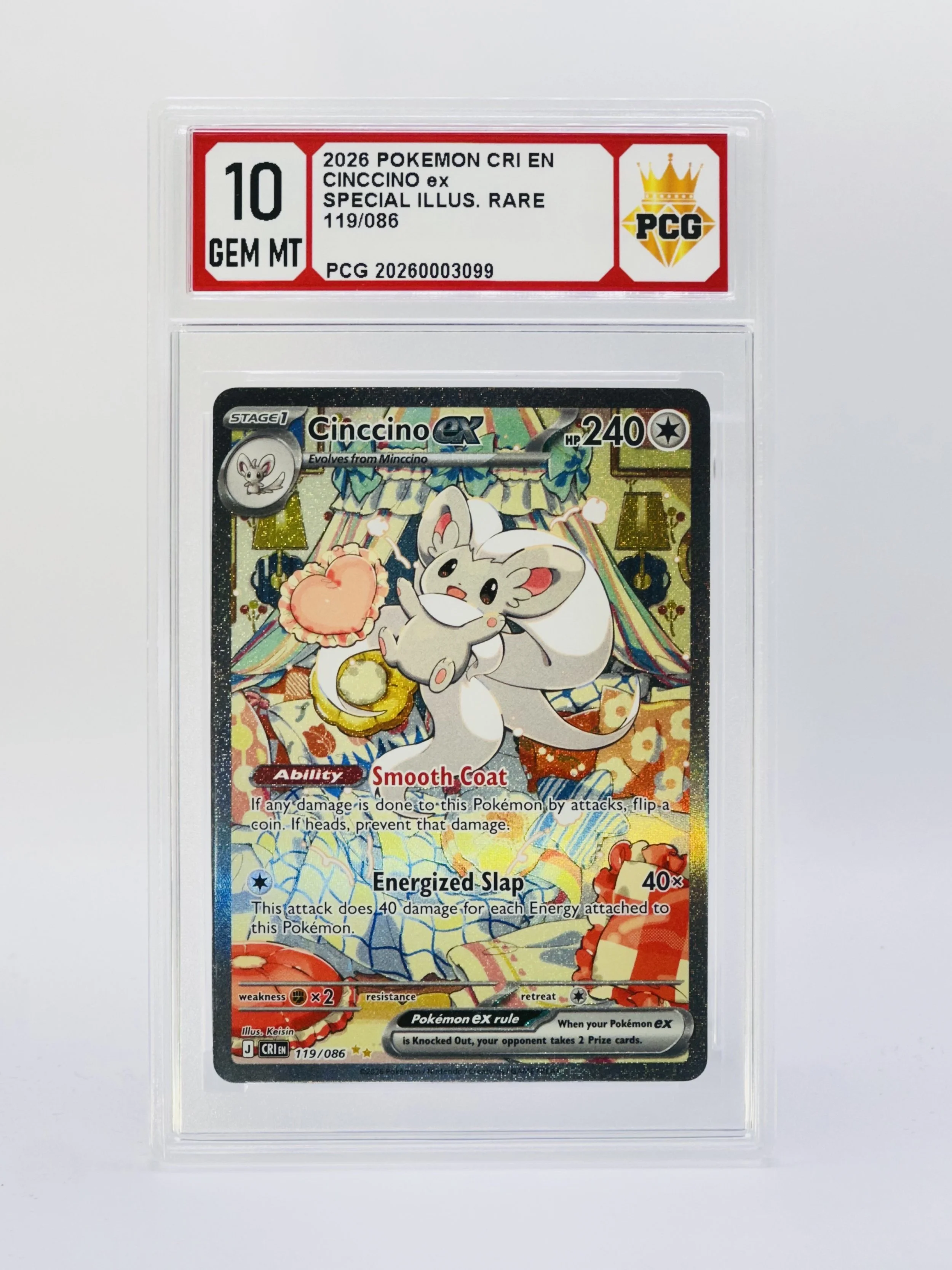 #20260003099 2026 CINCCINO 10 GEM MT
