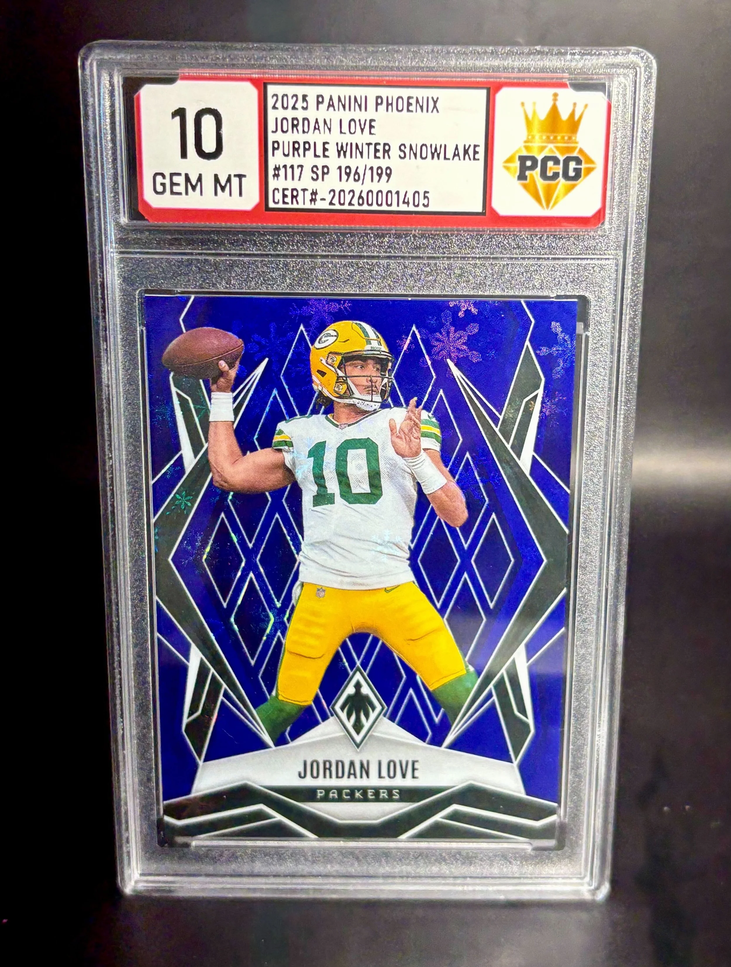 #20250001405 2025 JORDAN LOVE 10 GEM MT