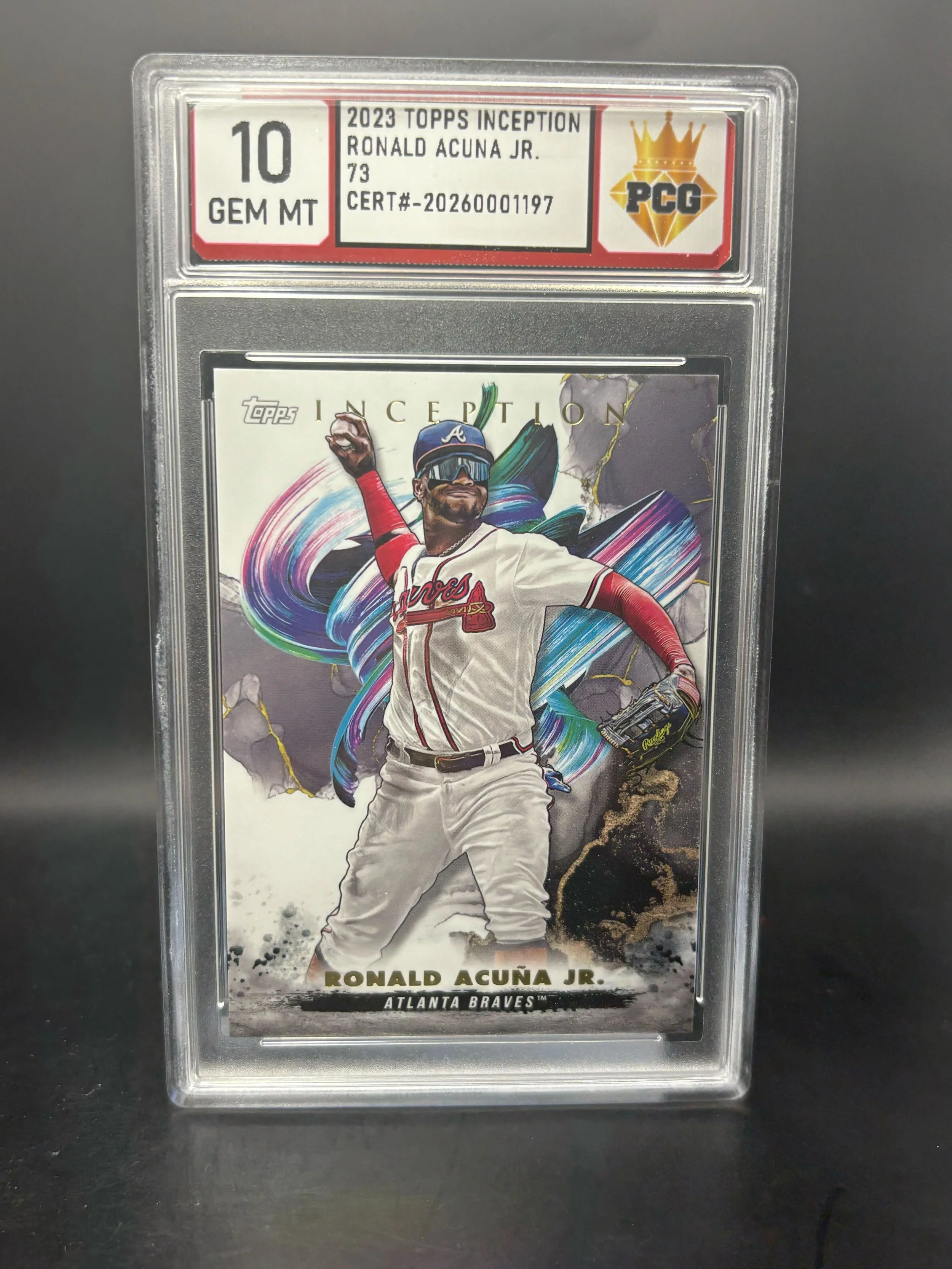 #20260001197 2023 RONALD ACUNA 10 GEM MT