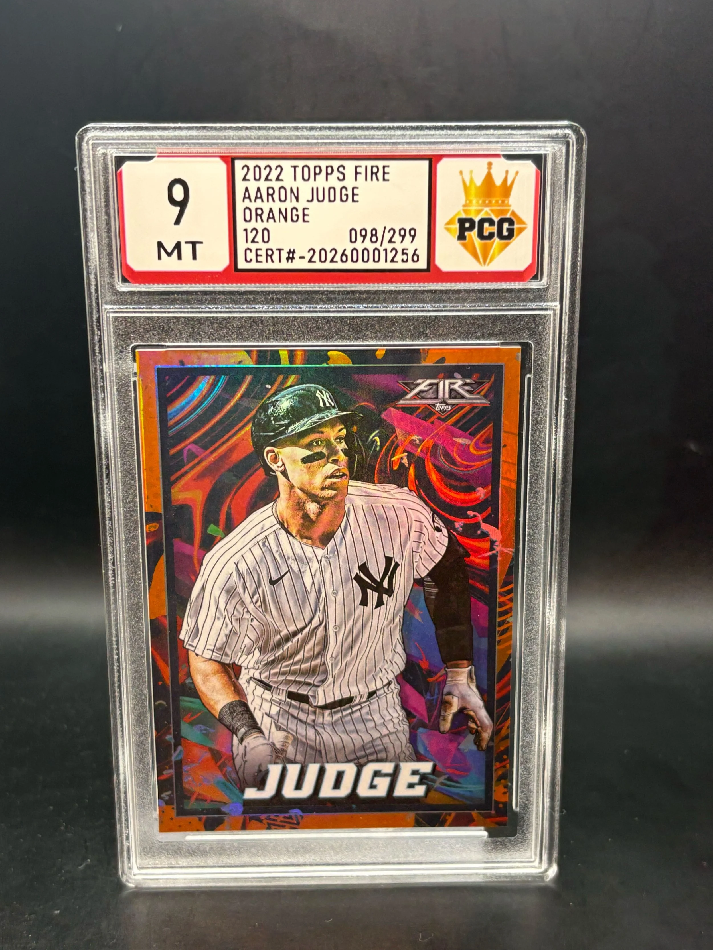#20260001256 2022 AARON JUDGE 9 MT
