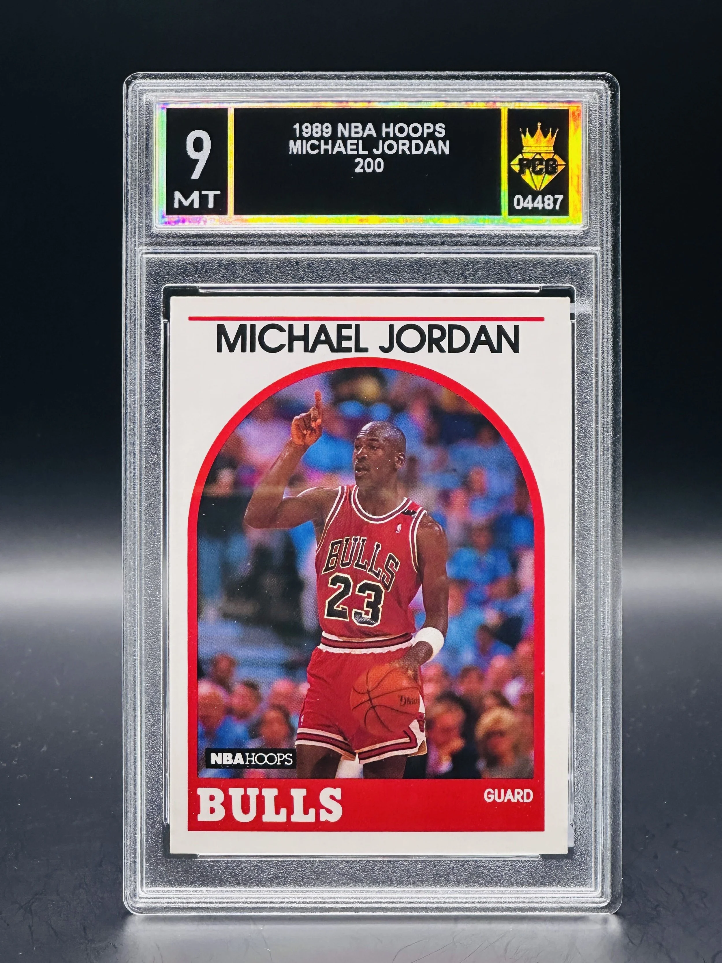 #04487 1989 MICHAEL JORDAN 9 MT
