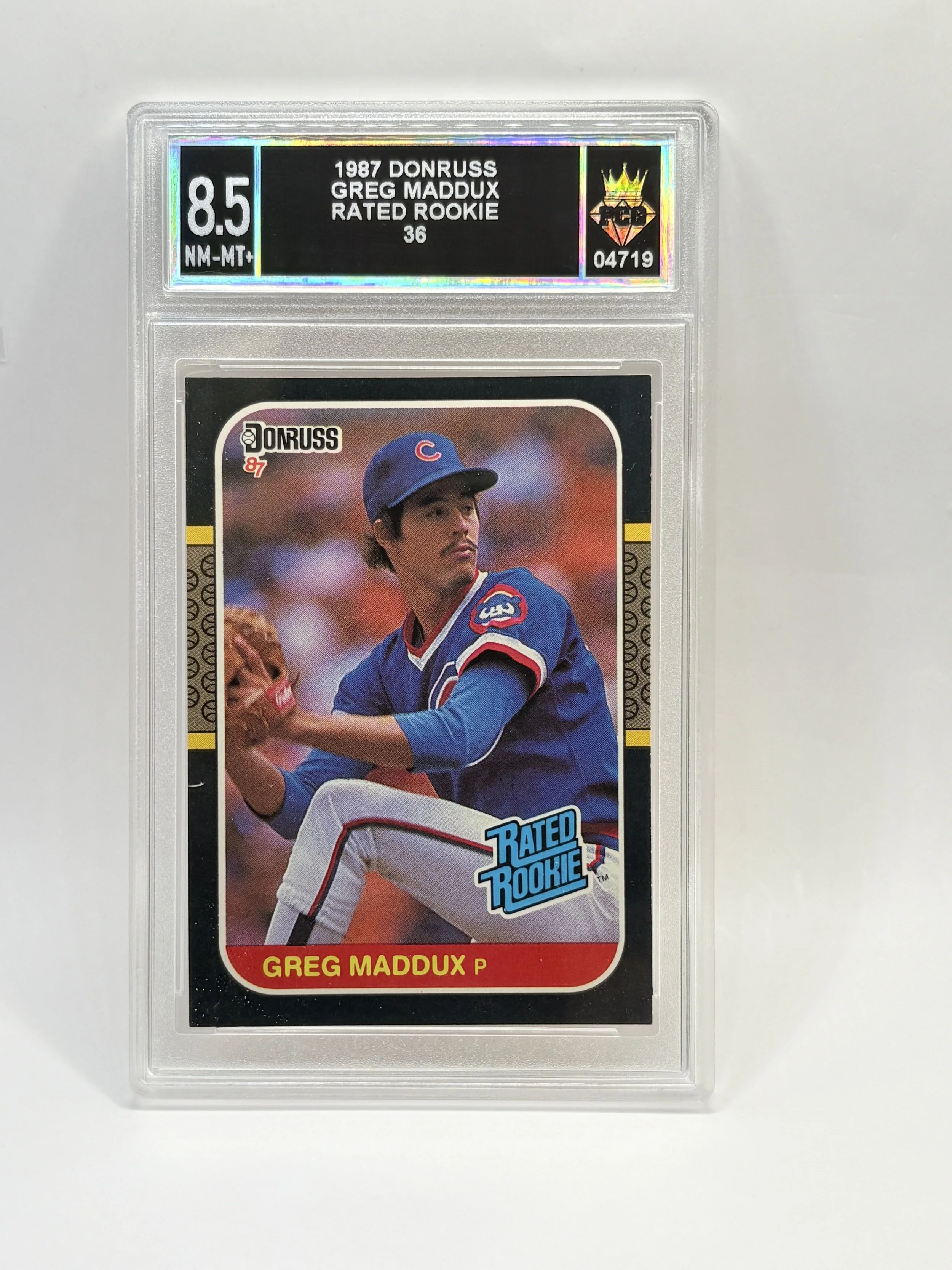 #20260004719 1987 GREG MADDUX 8.5 NM-MT+