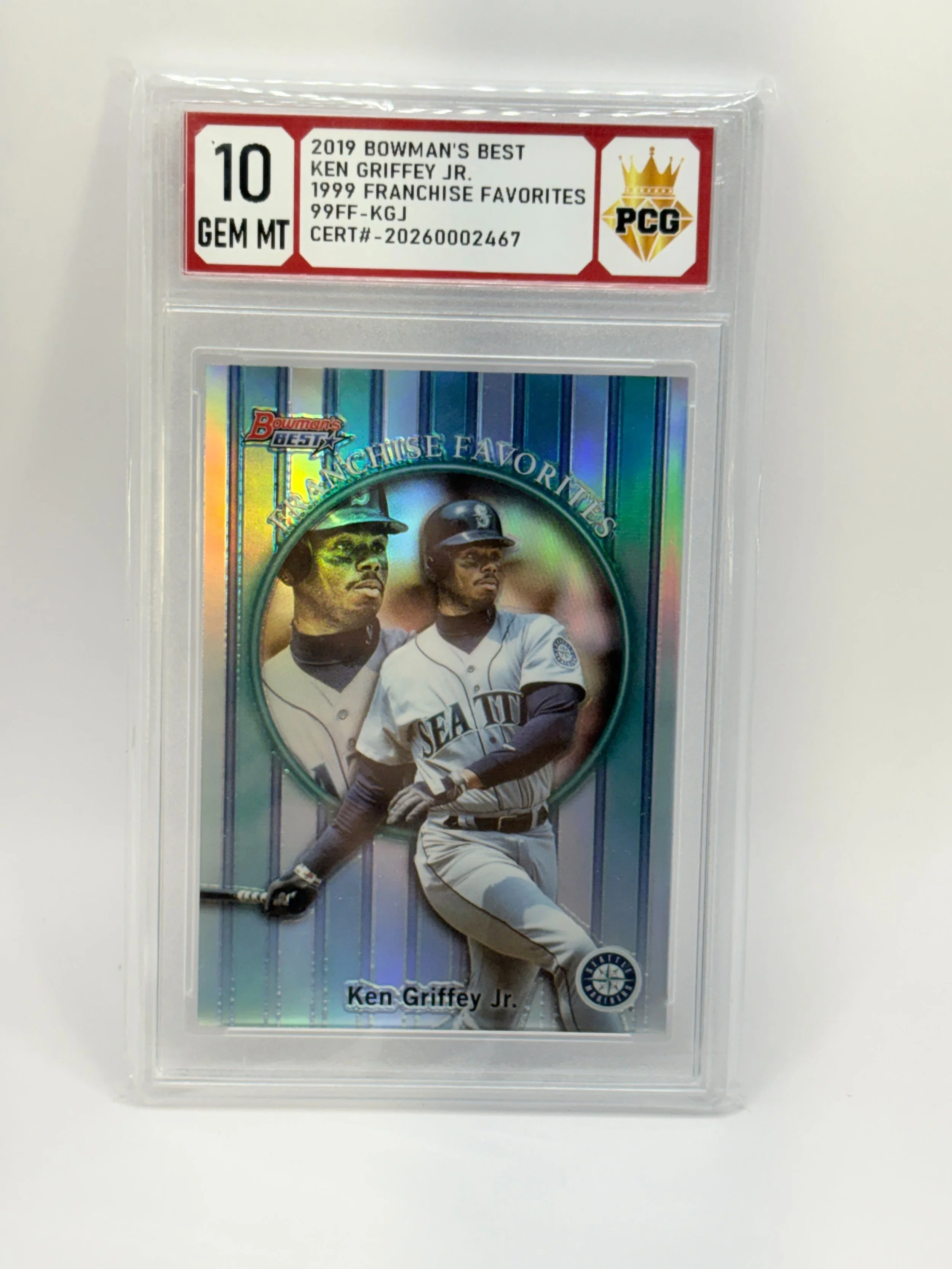 #20260002467 2019 KEN GRIFFEY JR. 10 GEM MT