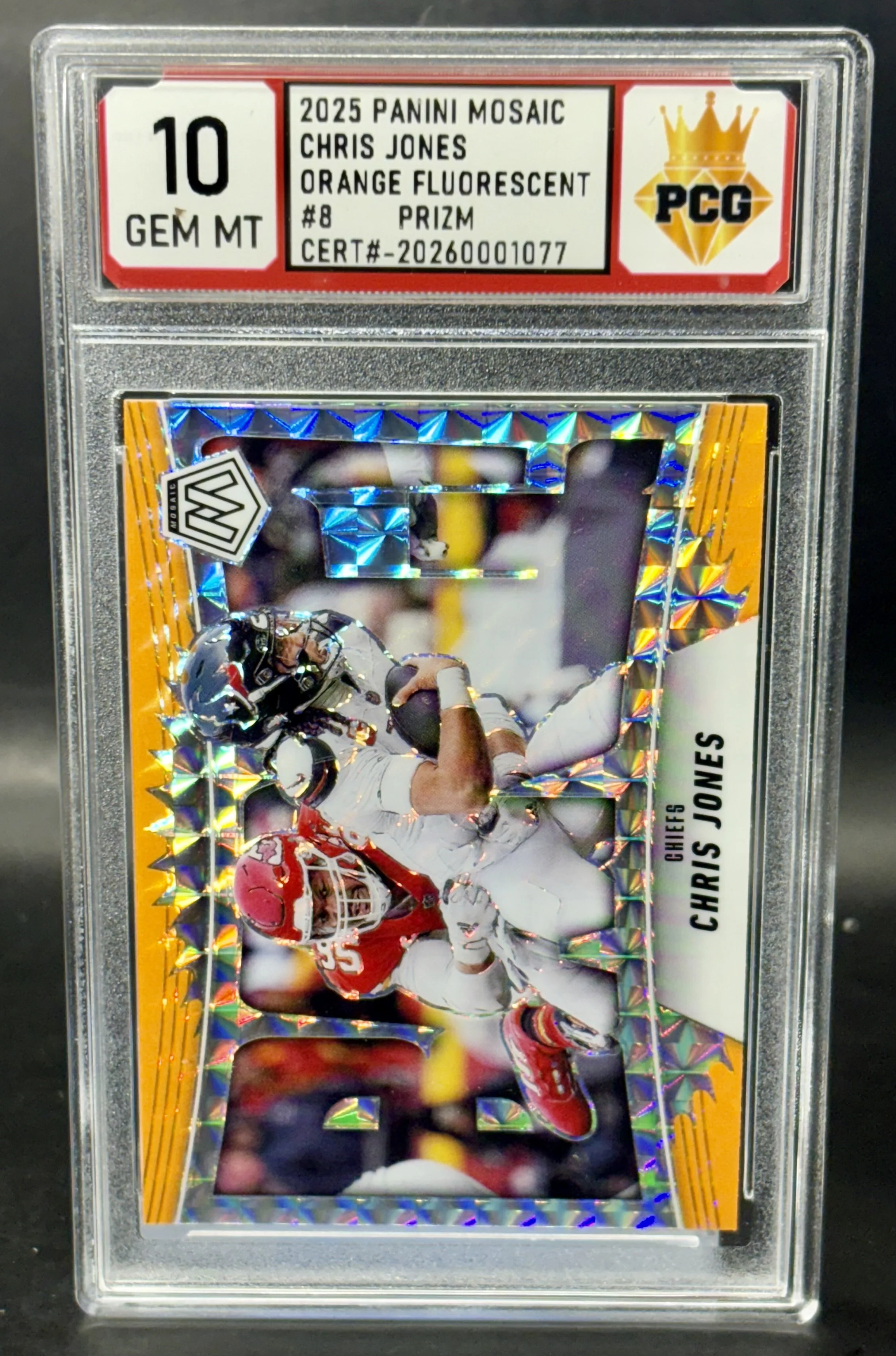 #20260001077 2025 CHRIS JONES 10 GEM MT