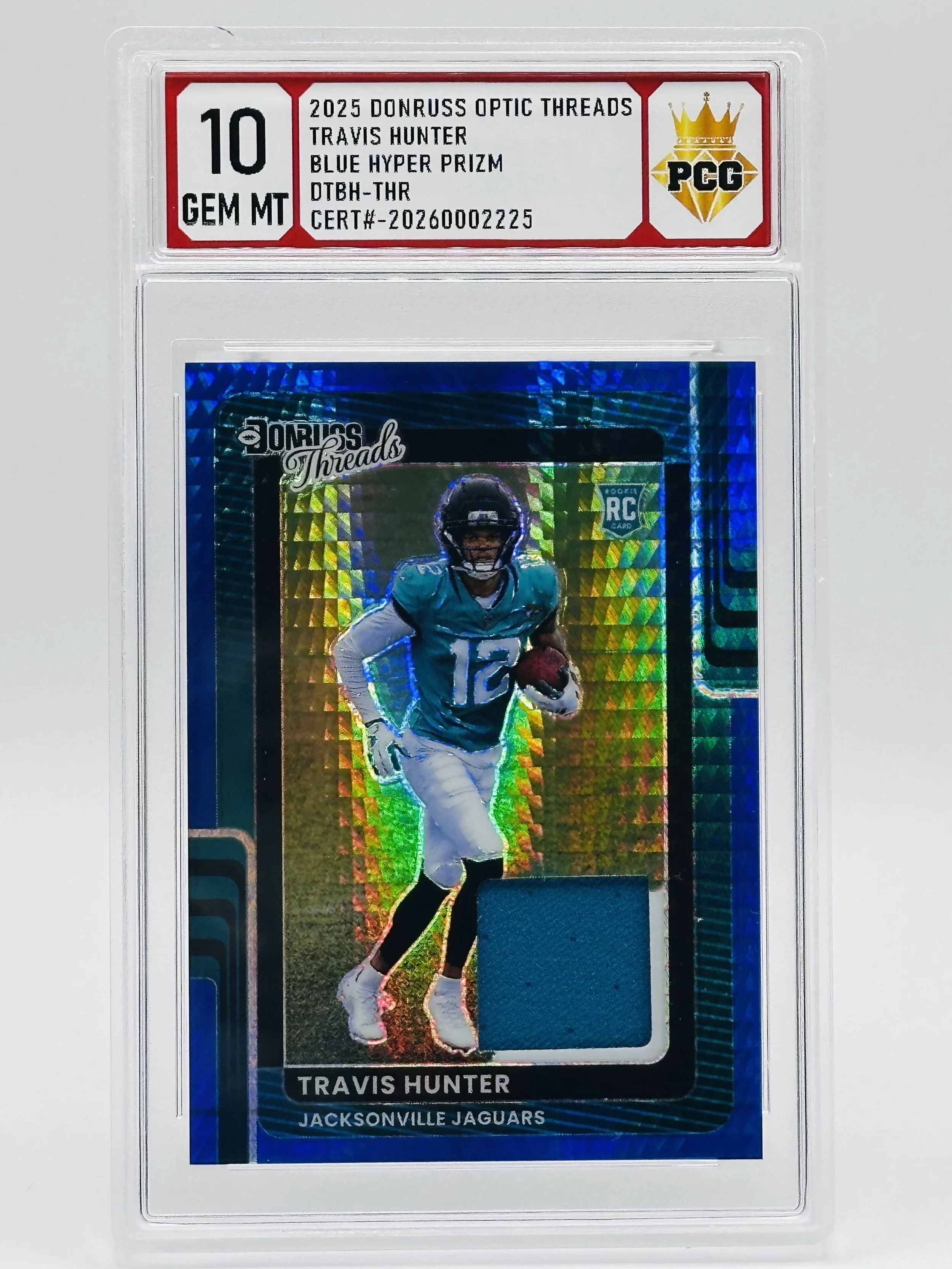 #20260002225 2025 TRAVIS HUNTER 10 GEM MT