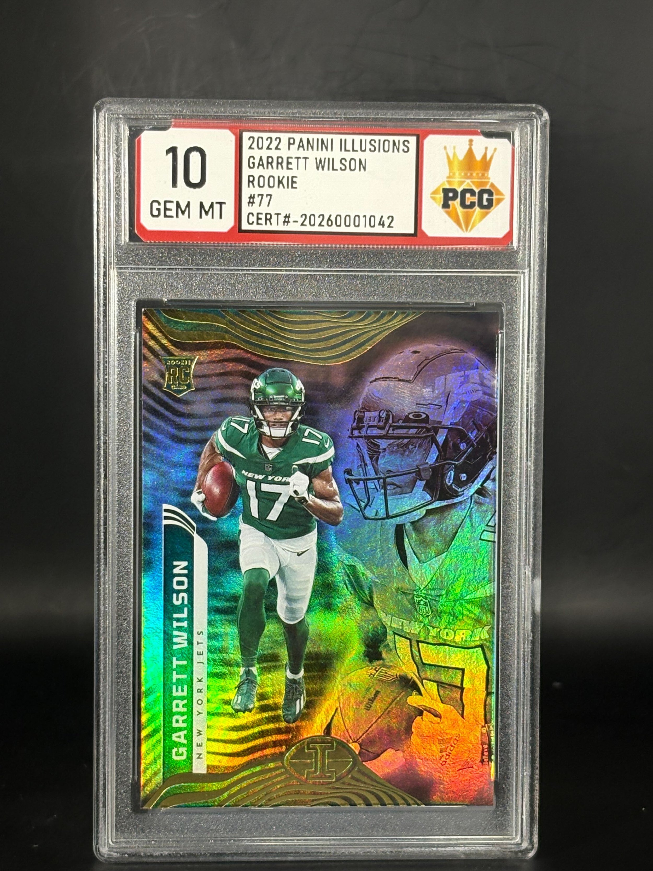 #20260001042 2022 GARRETT WILSON 10 GEM MT