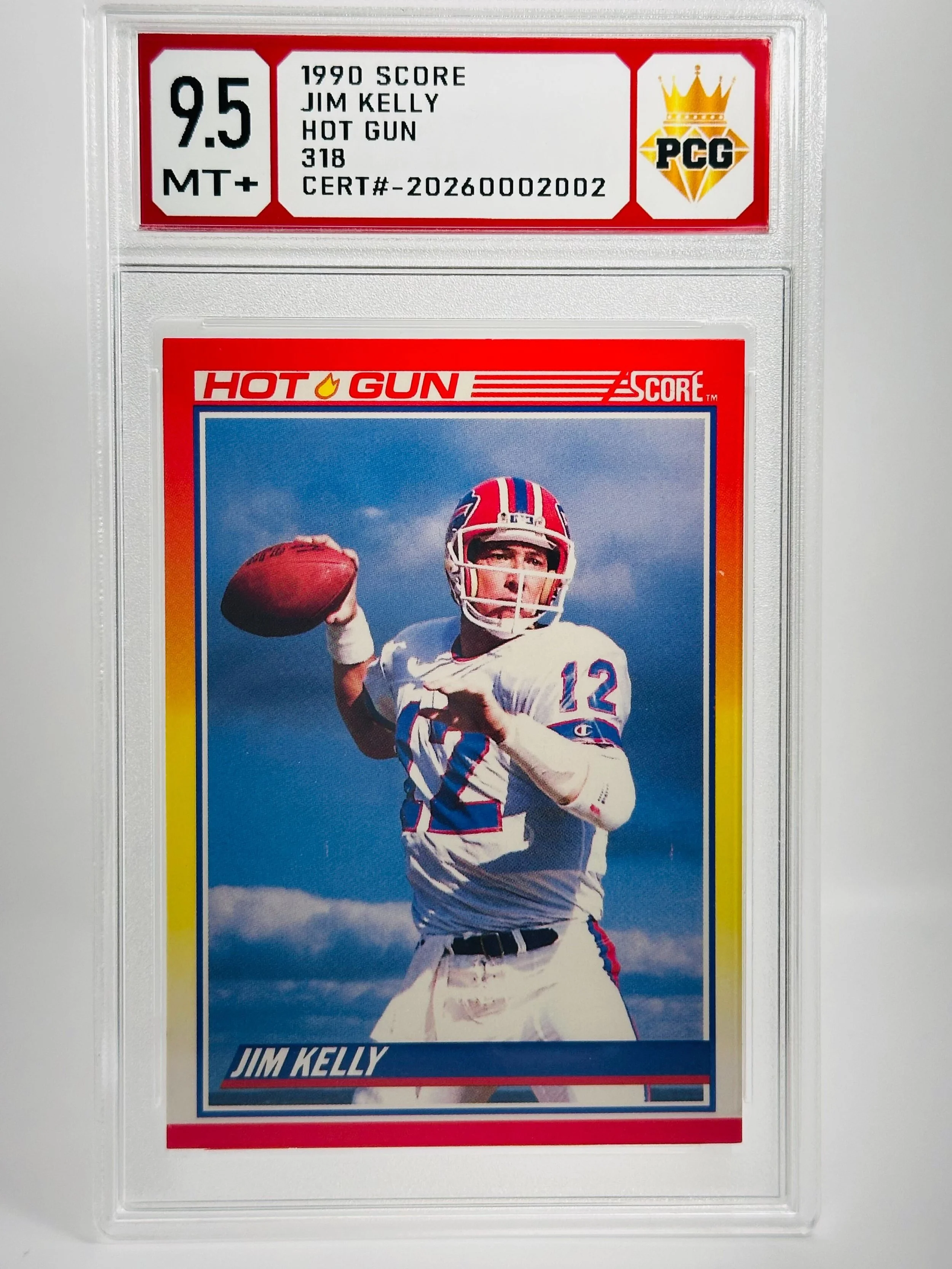 #20260002002 1990 JIM KELLY 9.5 MT+