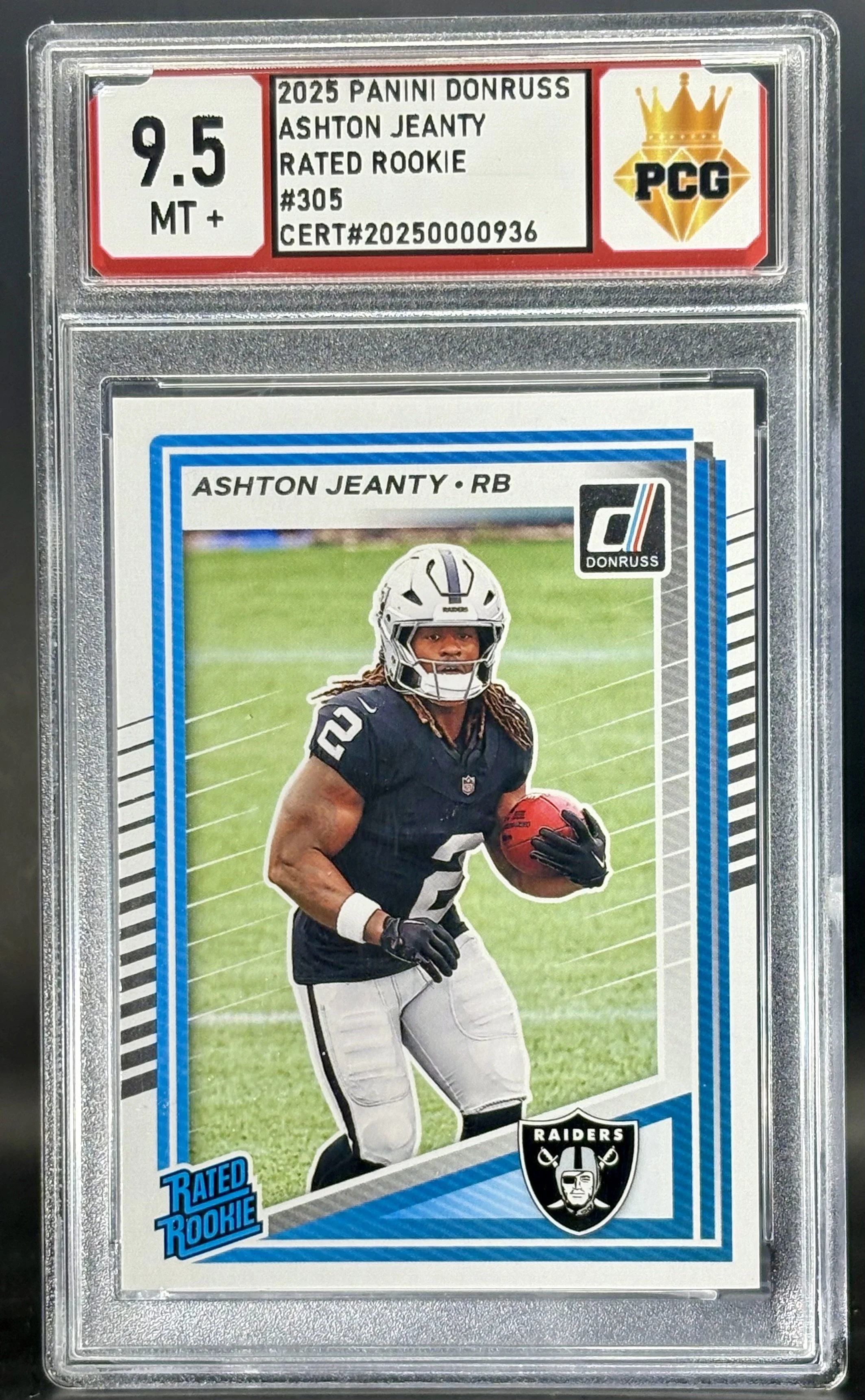 #20250000936 2025 ASHTON JEANTY 9.5 MT+