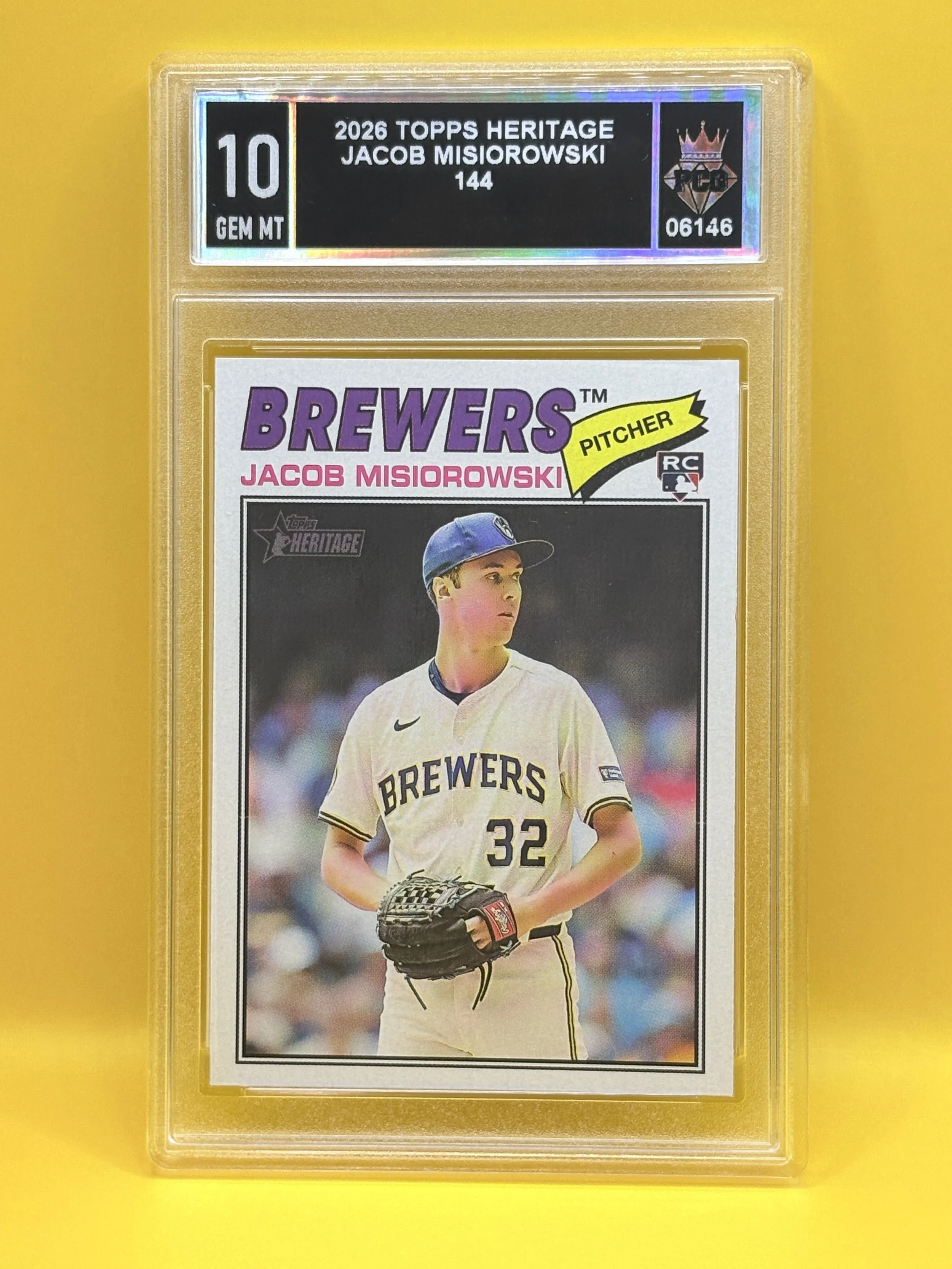 #06146 2026 JACOB MISIOROWSKI 10 GEM MT