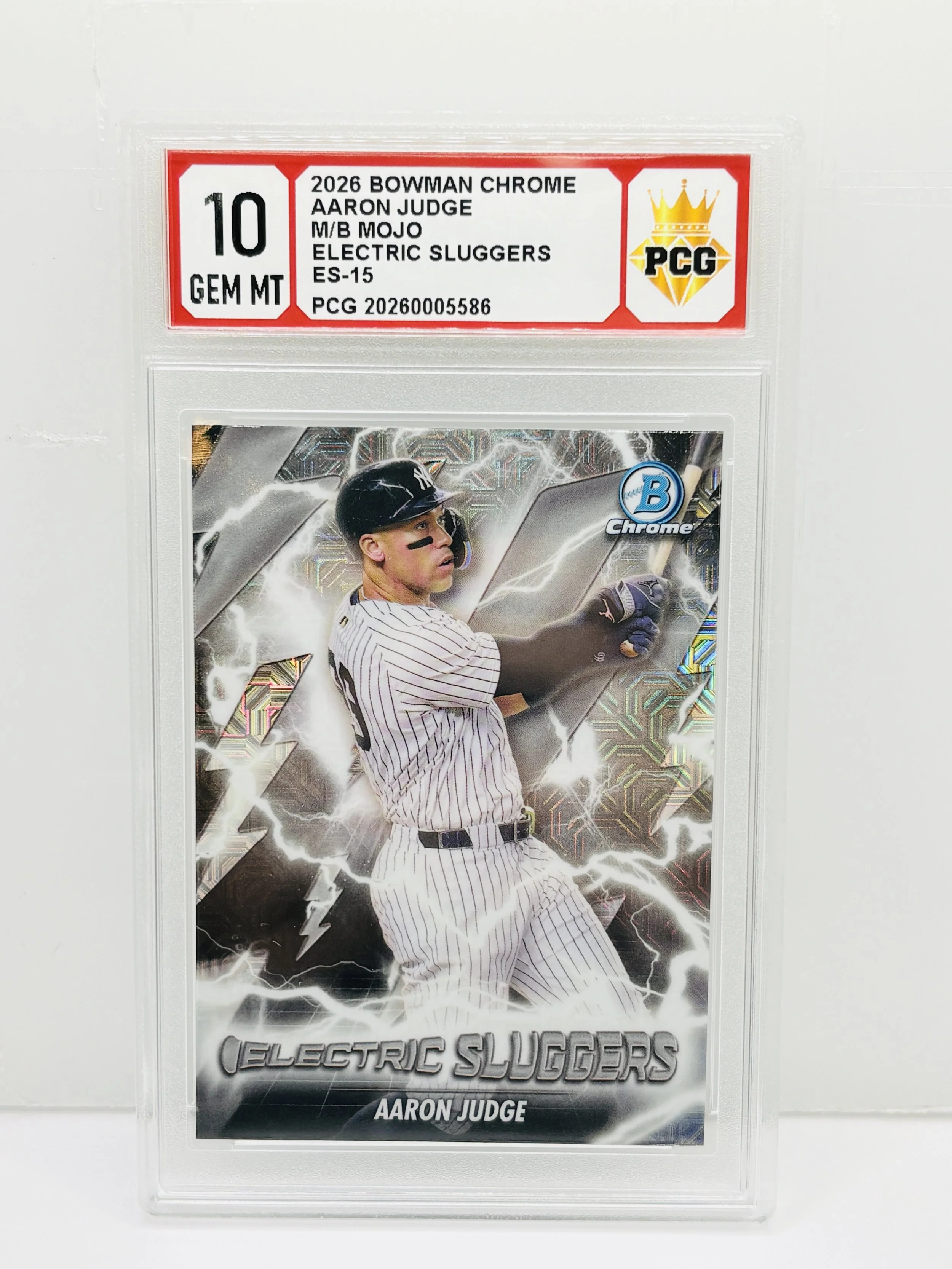 20260005586 2026 AARON JUDGE 10 GEM MT