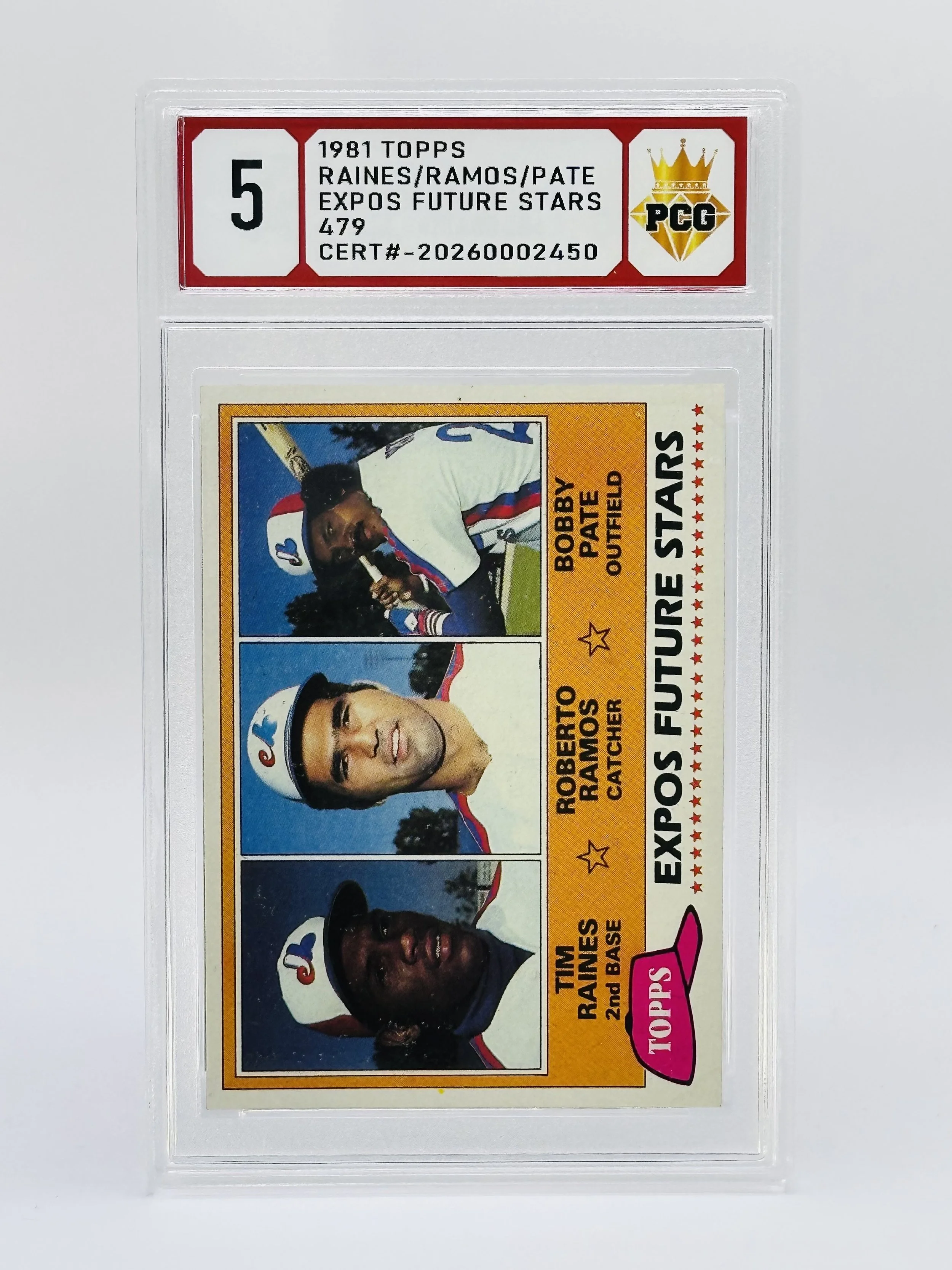 #20260002450 1981 RAINES/RAMOS/PATE 5