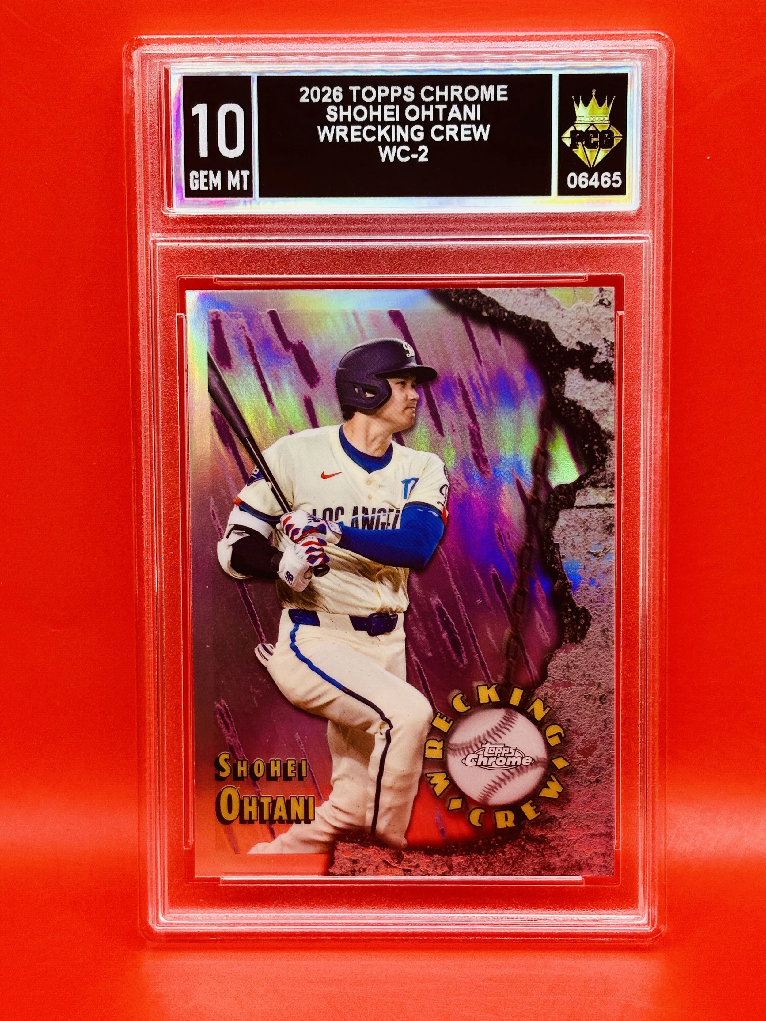 #06465 2026 SHOHEI OHTANI 10 GEM MT