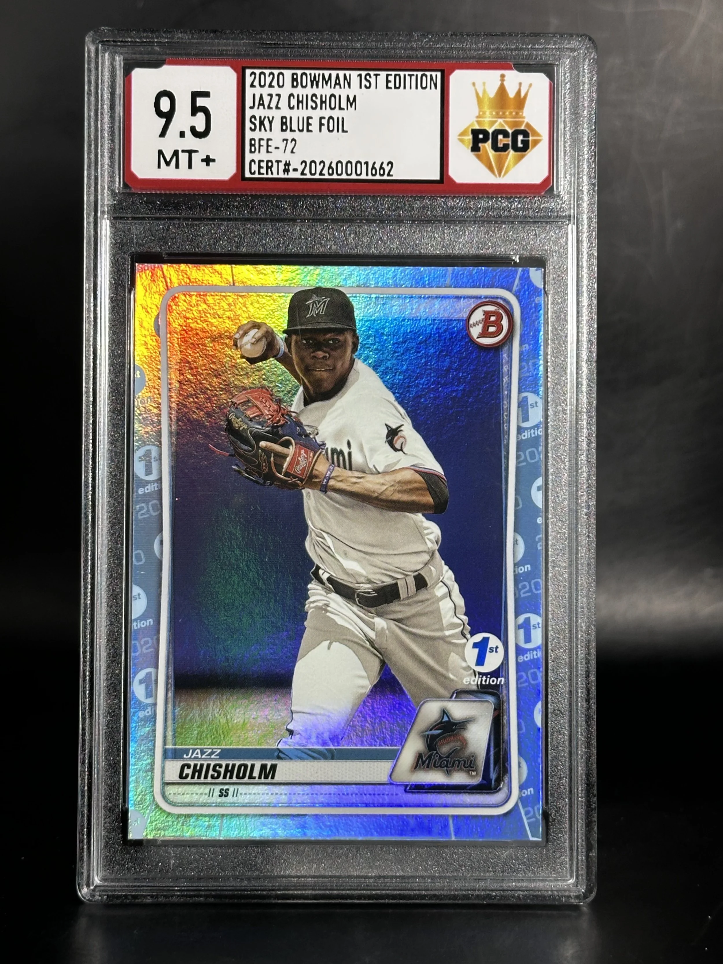 #20260001662 2020 JAZZ CHISHOLM 9.5 MT+