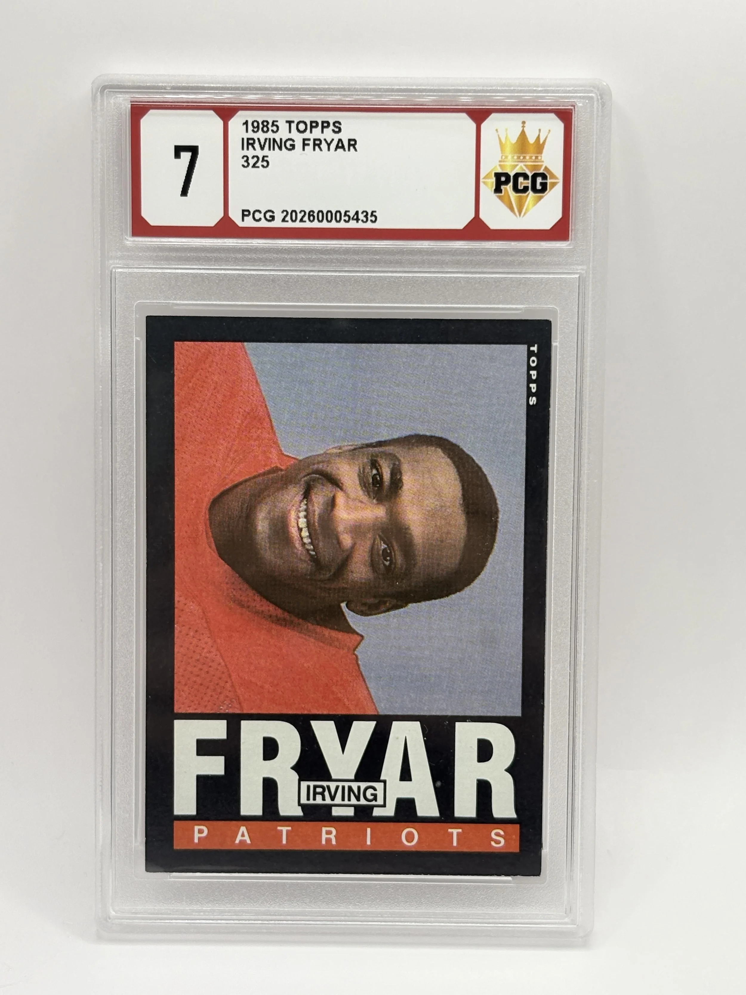 #20260005435 1985 IRVING FRYAR 7