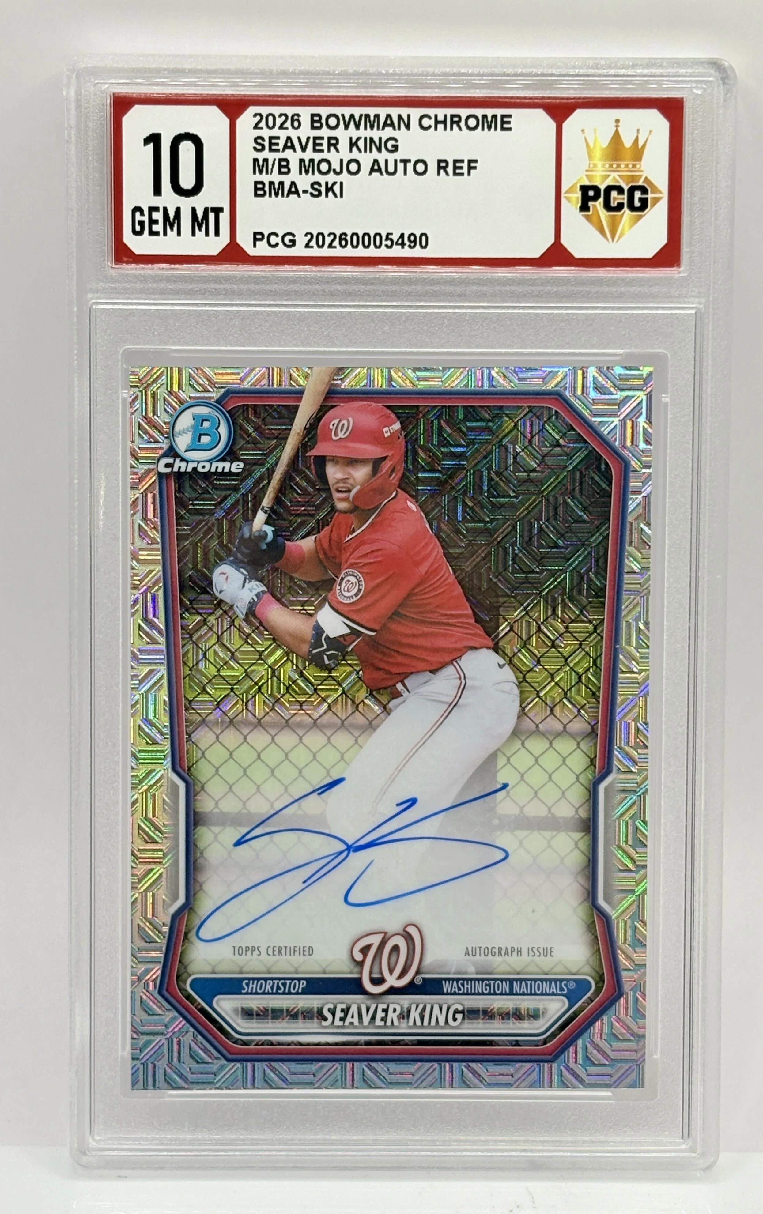 #20260005490 2026 SEAVER KING 10 GEM MT
