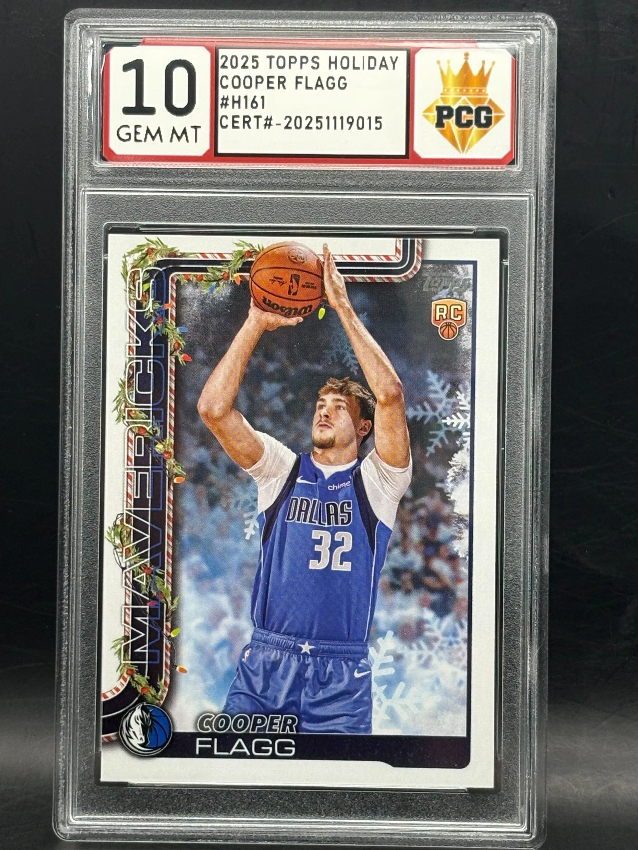 #20251119015 Cooper Flagg RC 10 GEM MT