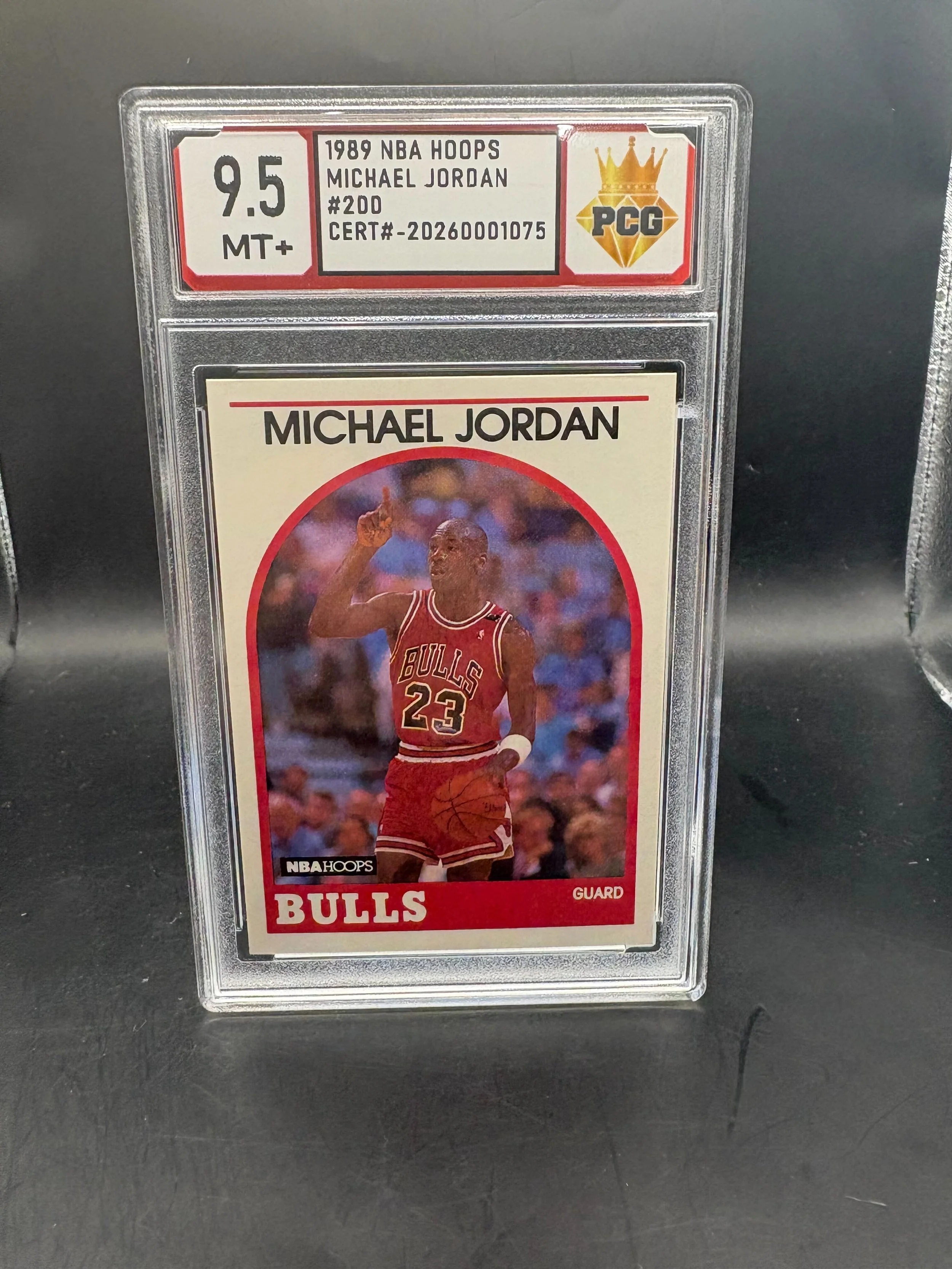 #20260001075 1989 MICHAEL JORDAN 9.5 MT+