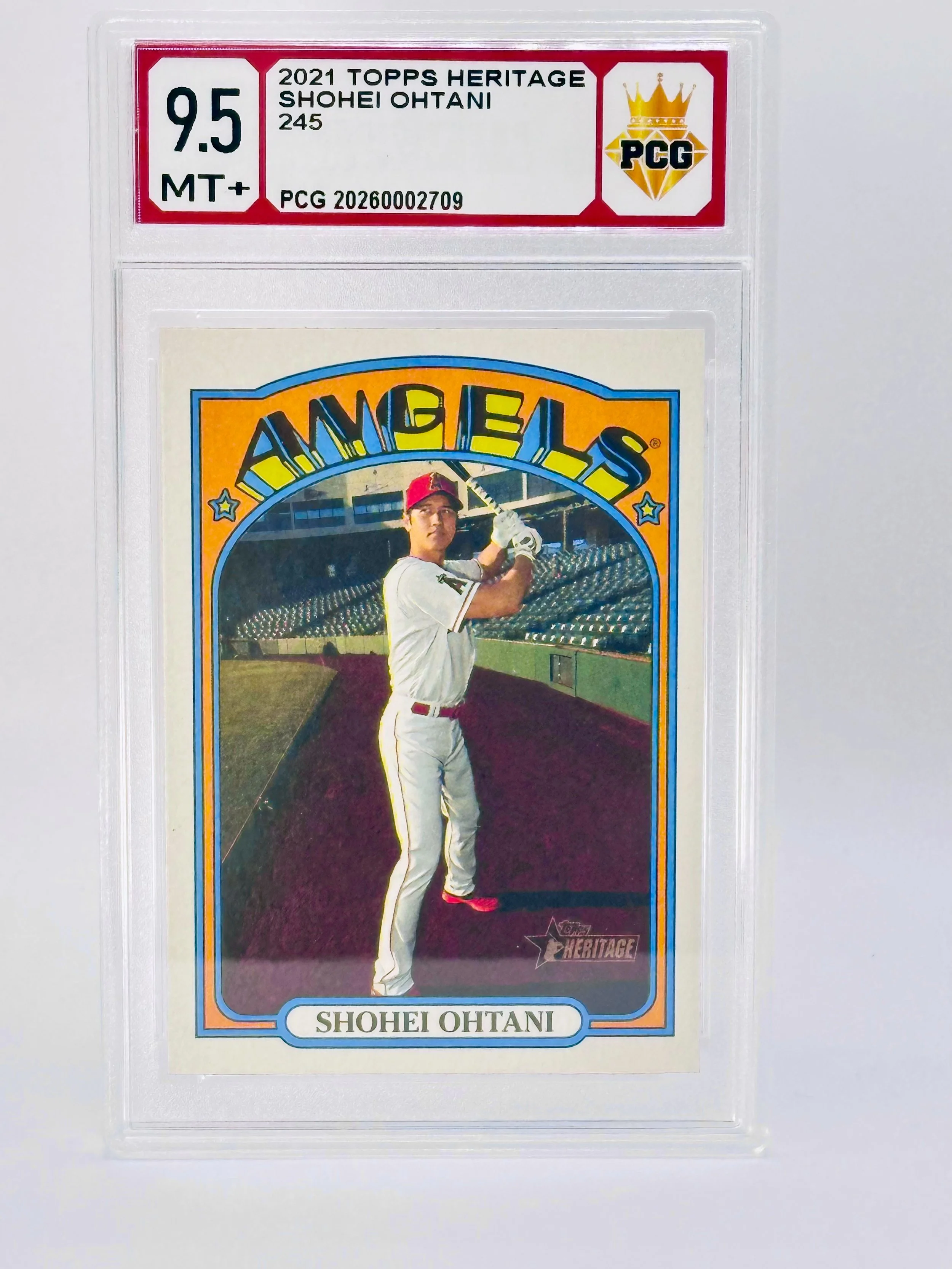 #20260002709 2021 SHOHEI OHTANI 9.5 MT+
