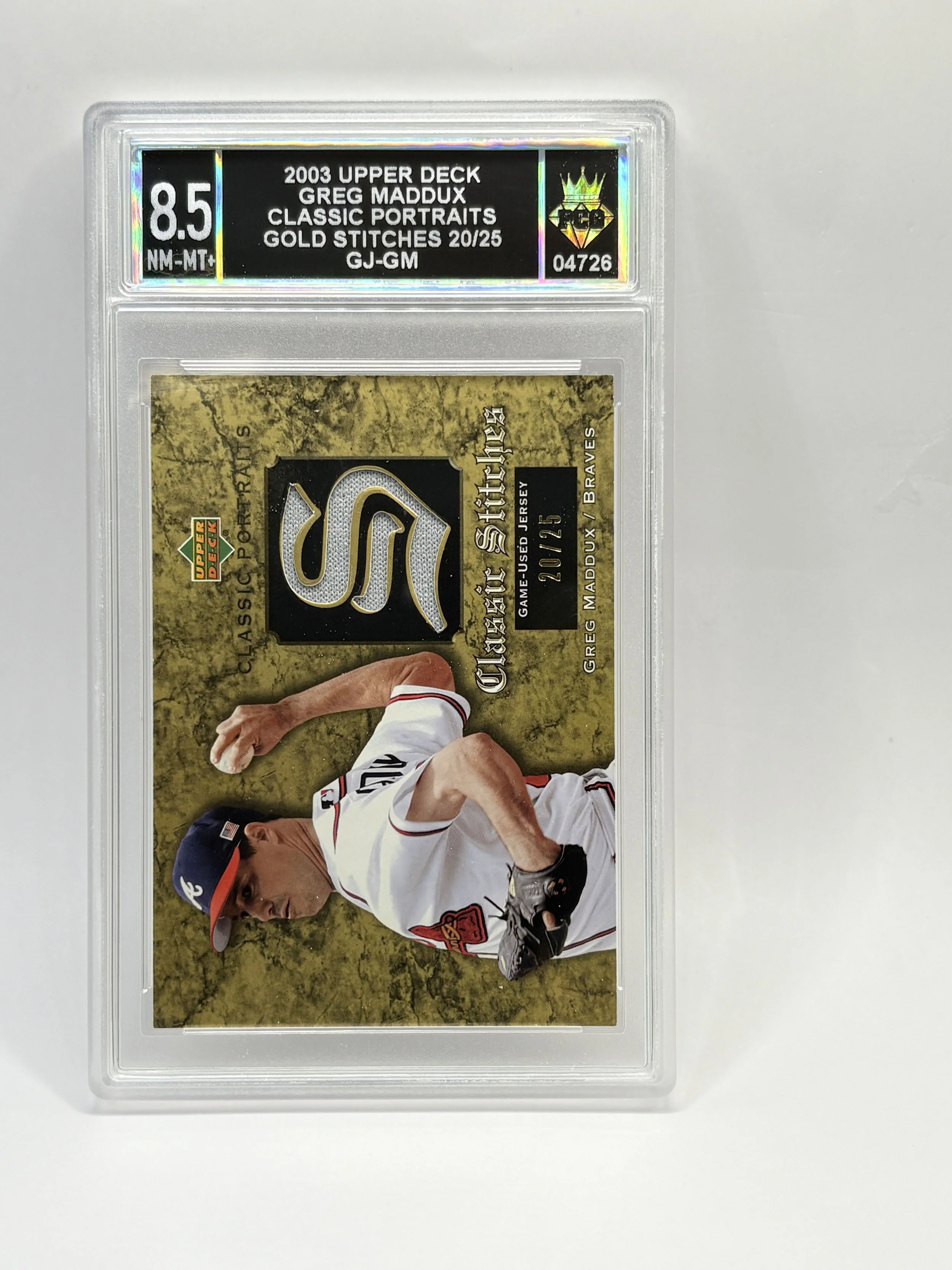 #20260004726 2003 GREG MADDUX 8.5 NM-MT+