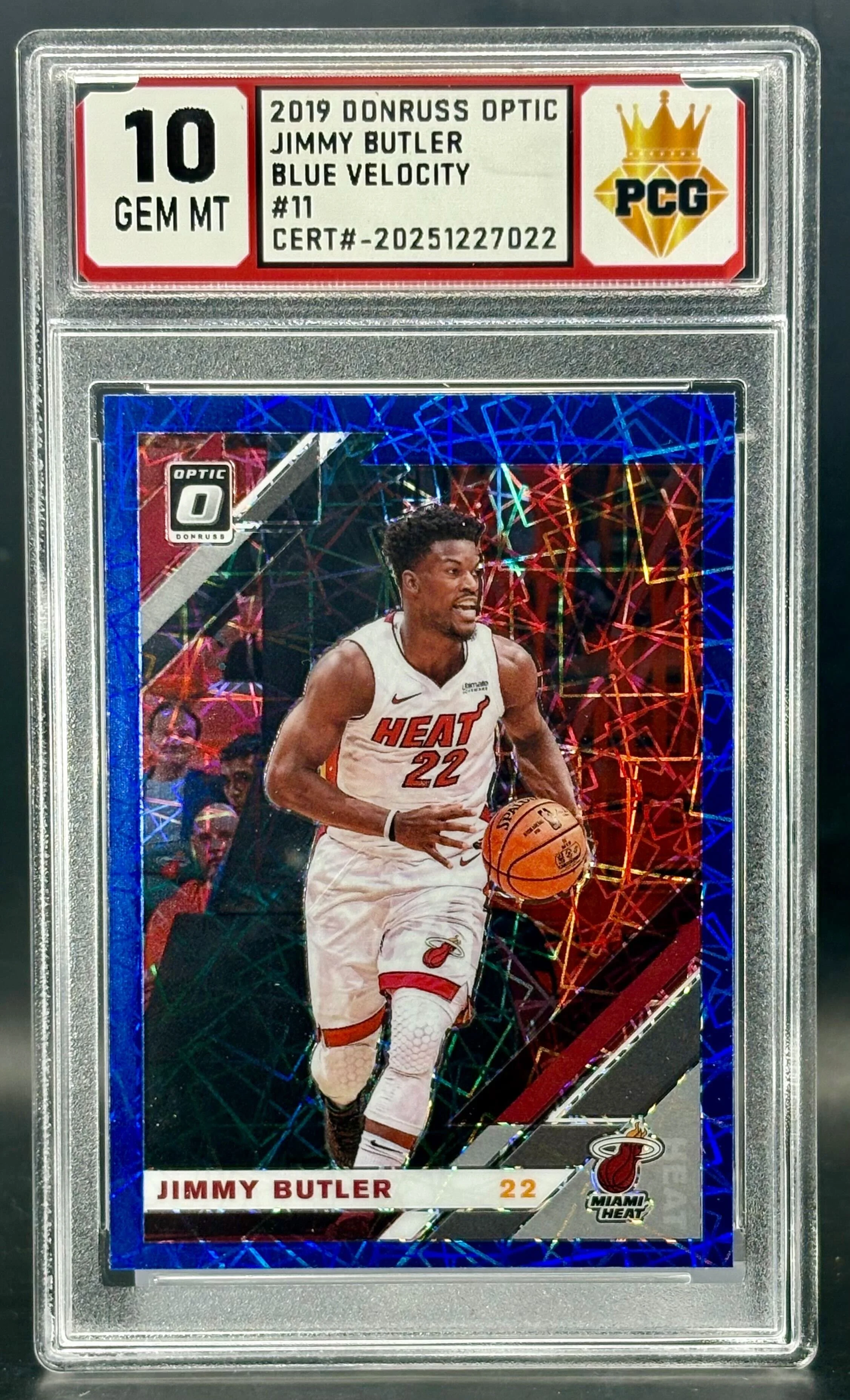 #20251227022 2017 JIMMY BUTLER 10 GEM MT