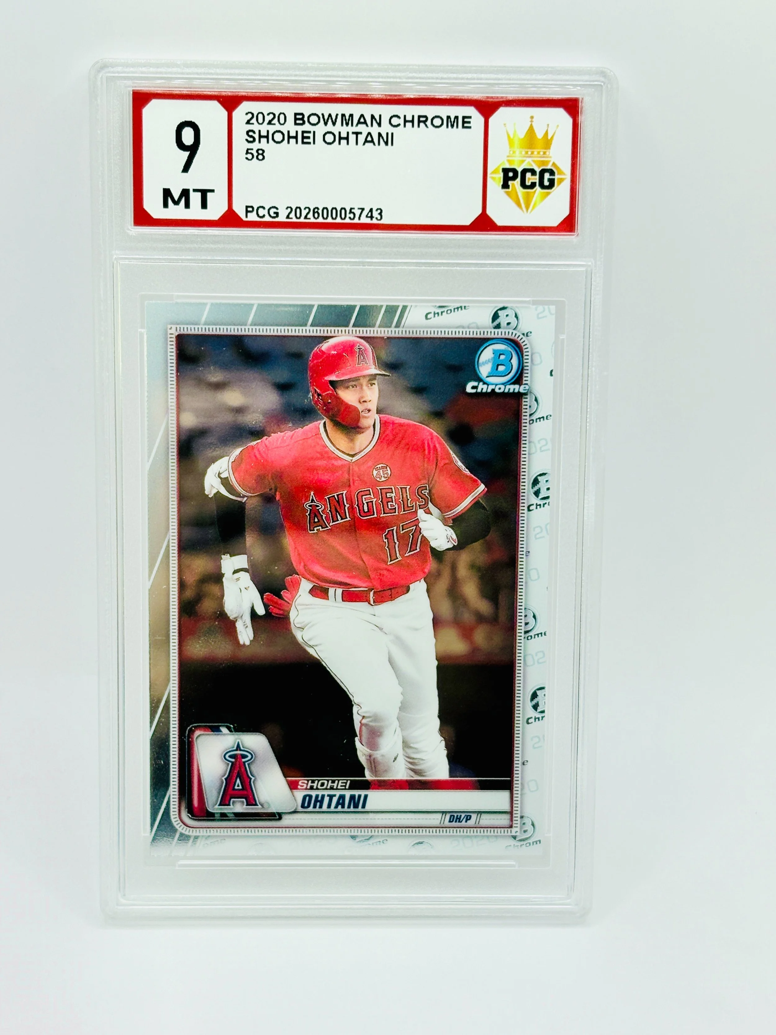 #20260005743 2020 SHOHEI OHTANI 9 MT