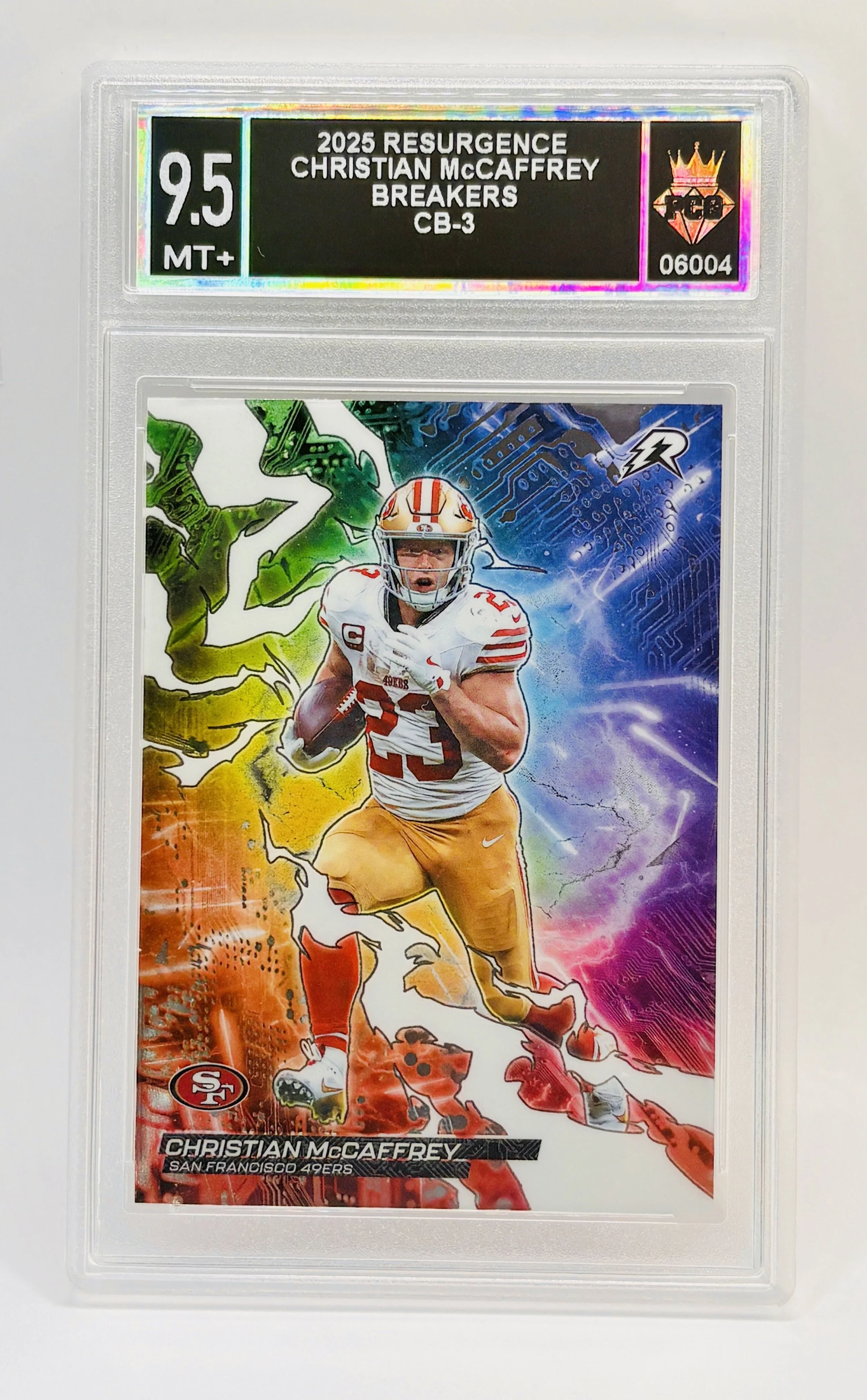 #06004 2025 CHRISTIAN MCCAFFERY 9.5 MT+