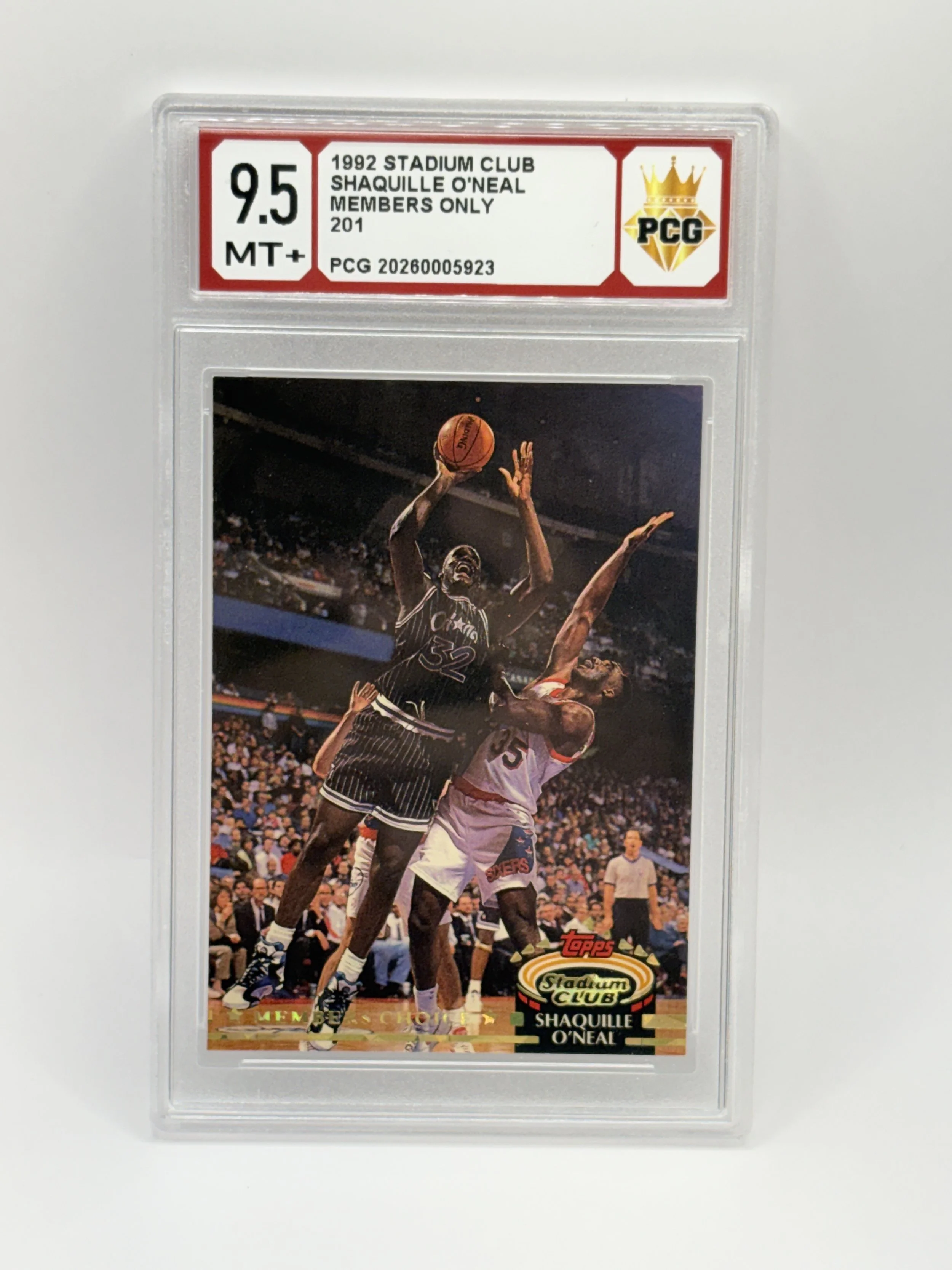 #20260005924 1992 SHAQUILLE O'NEAL 9.5 MT
