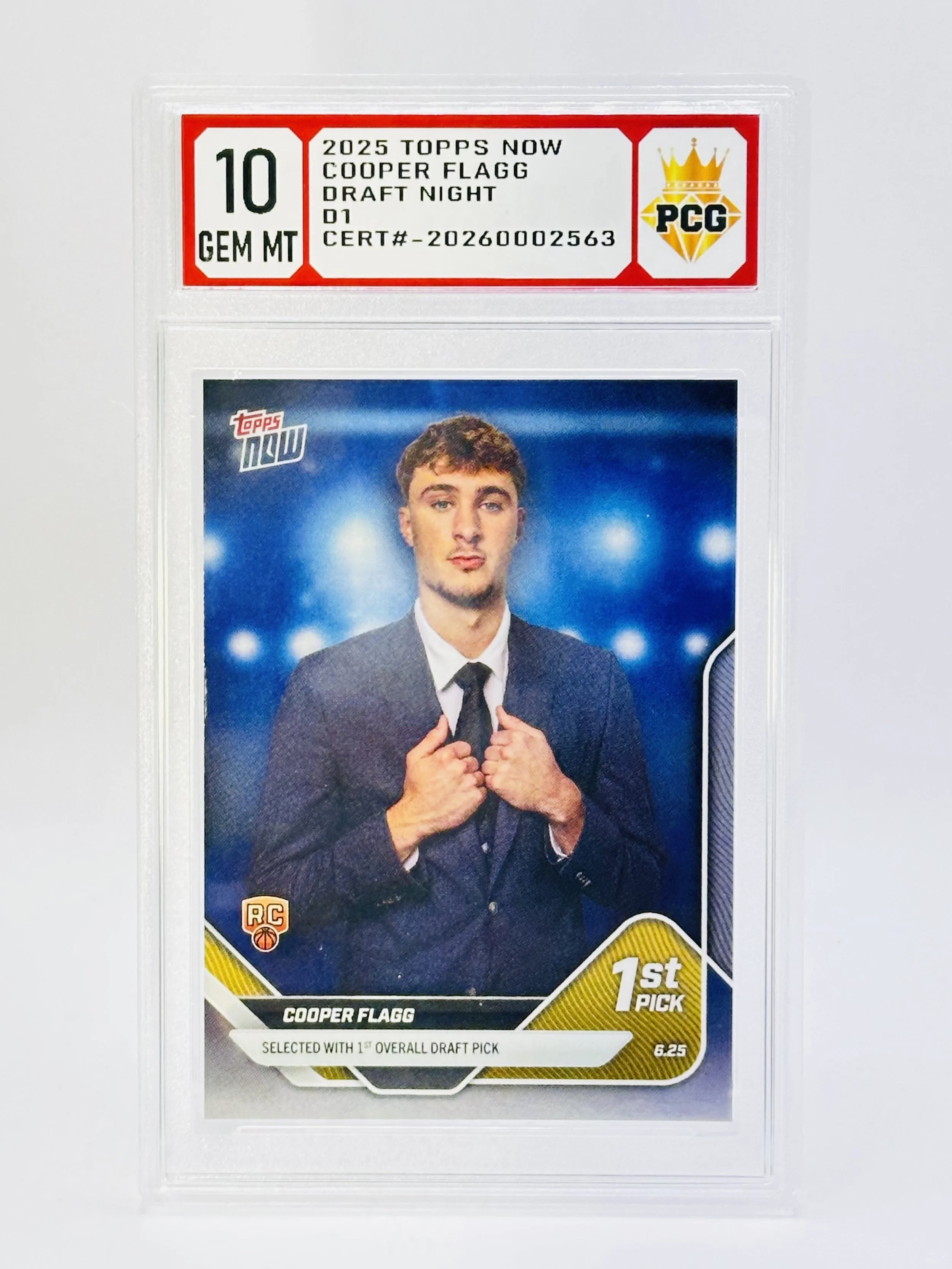 #20260002563 2025 COOPER FLAGG 10 GEM MT